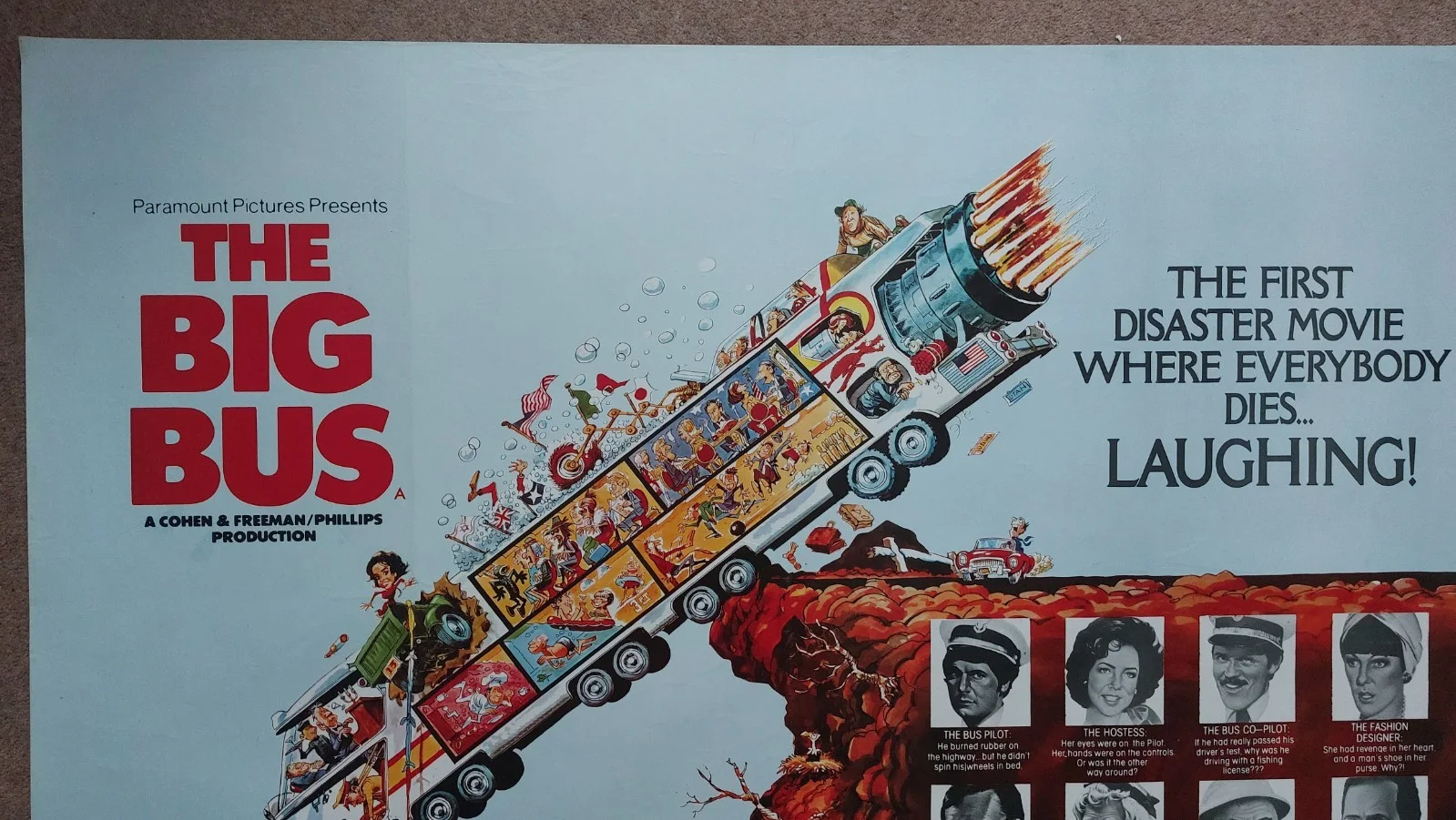 The Big Bus Original UK Quad Poster, image 2