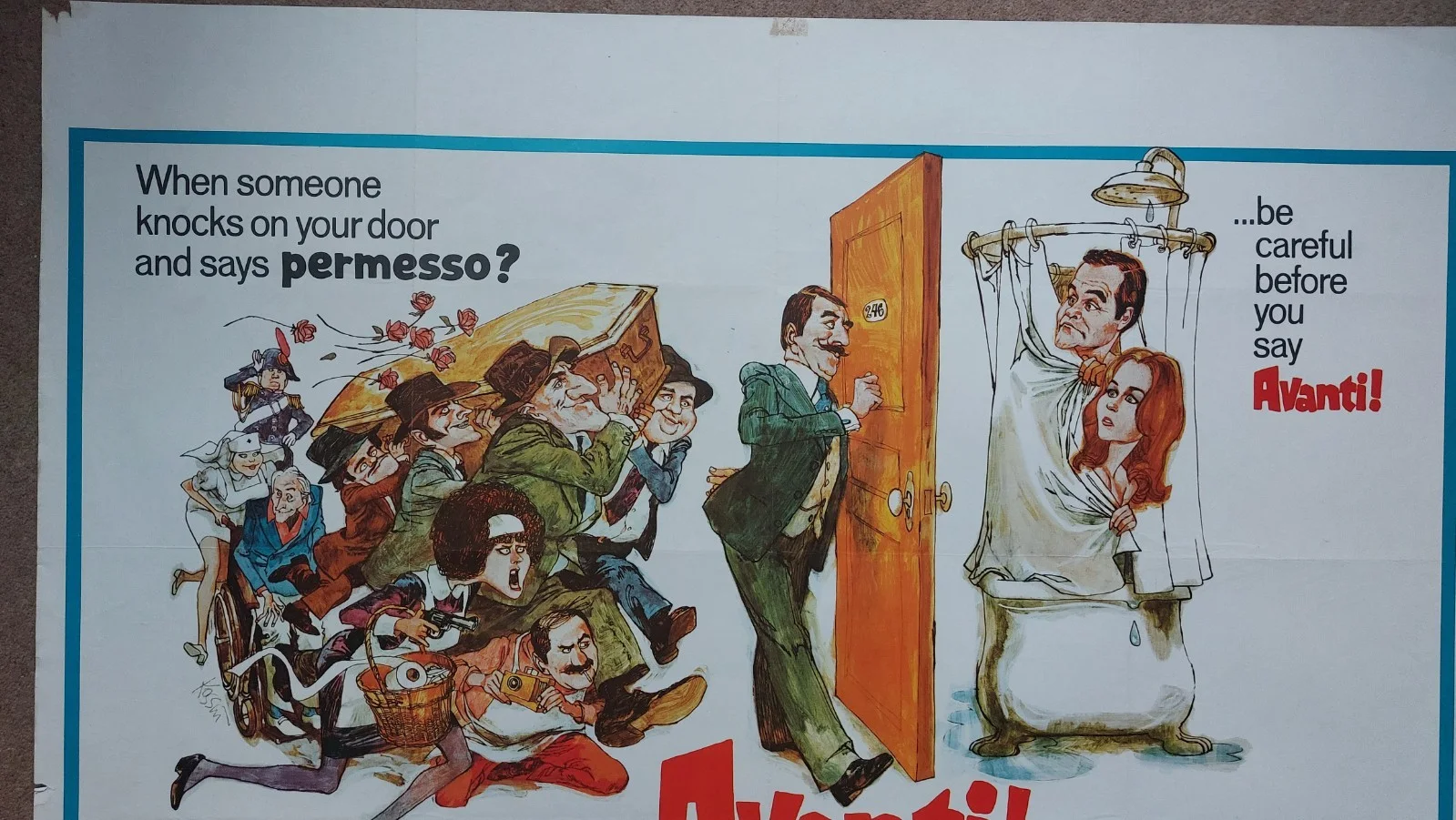 Avanti Original UK Quad Poster, image 2