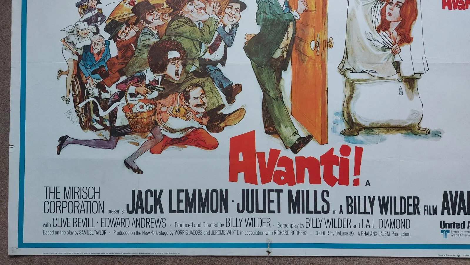 Avanti Original UK Quad Poster, image 3