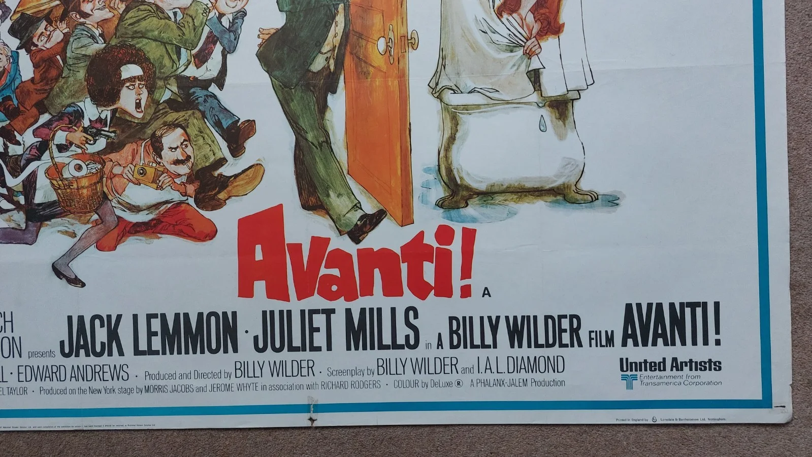 Avanti Original UK Quad Poster, image 4