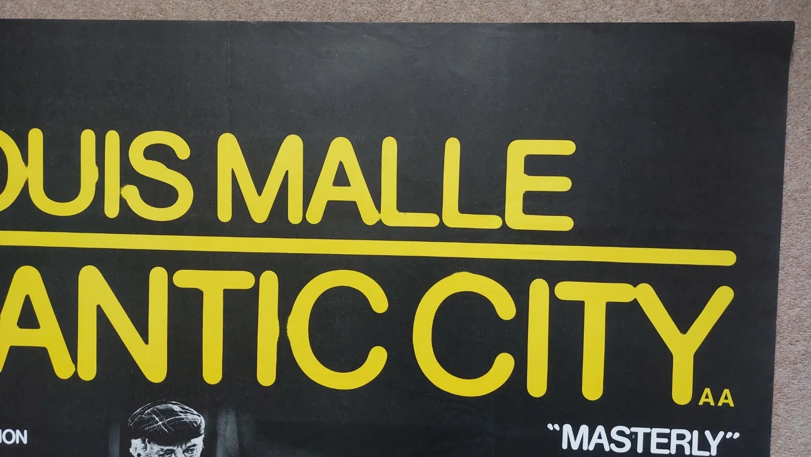 Atlantic City Original UK Quad Poster, image 5