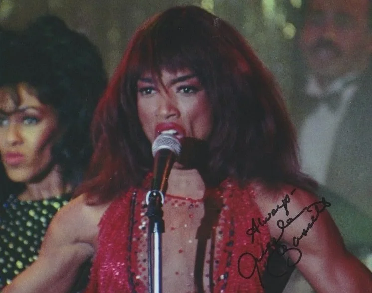 Angela Bassett — Angela Bassett signed What's Love Got To Do With It 8x10 photo