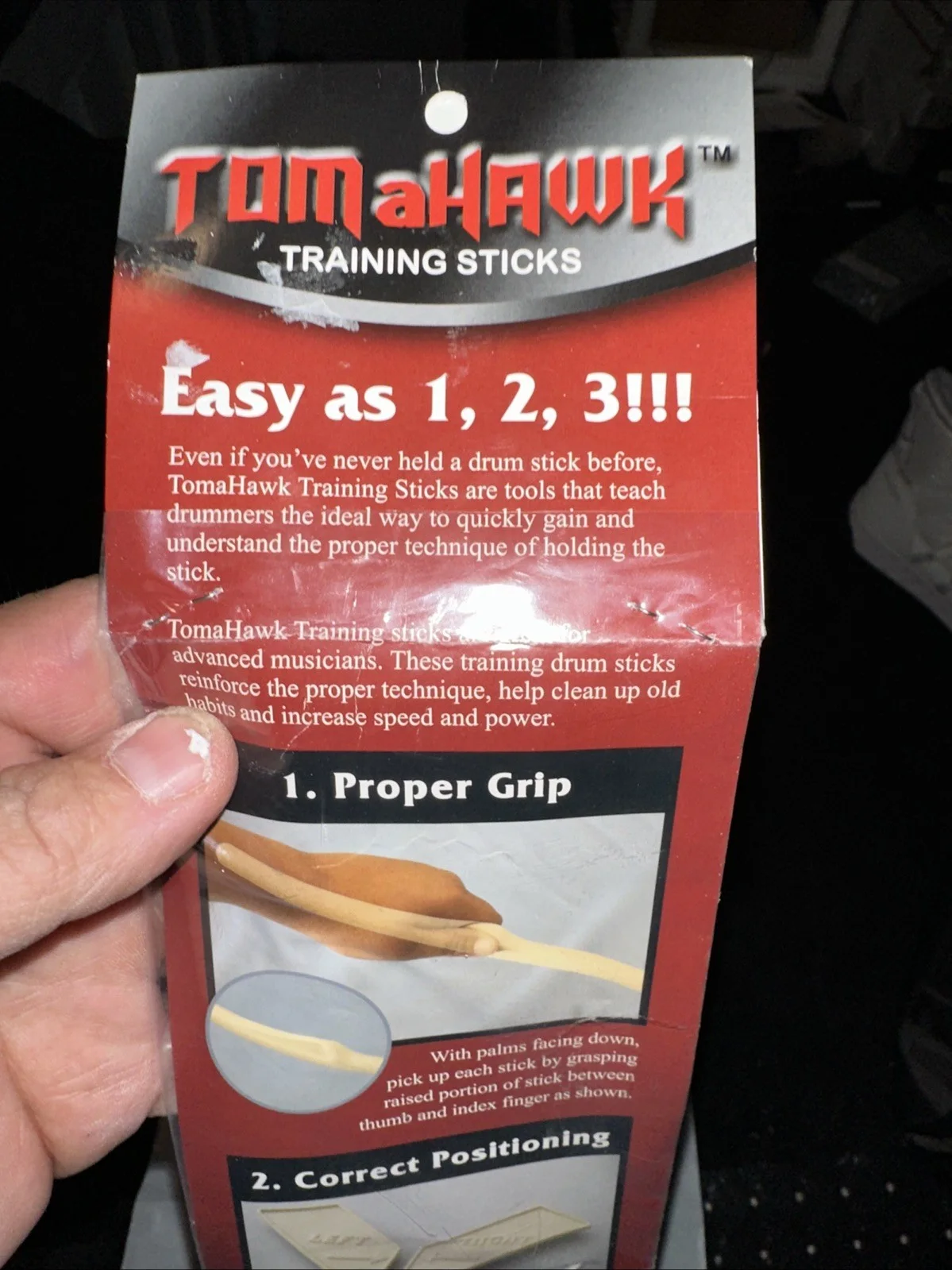 TOMaHAWK Training Drumsticks, image 4