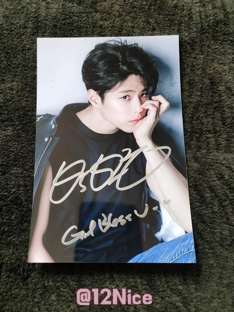 PARK BO GUM Autographed Signed Photo Autographs 4*6 inch K-POP 2022, изображение 3