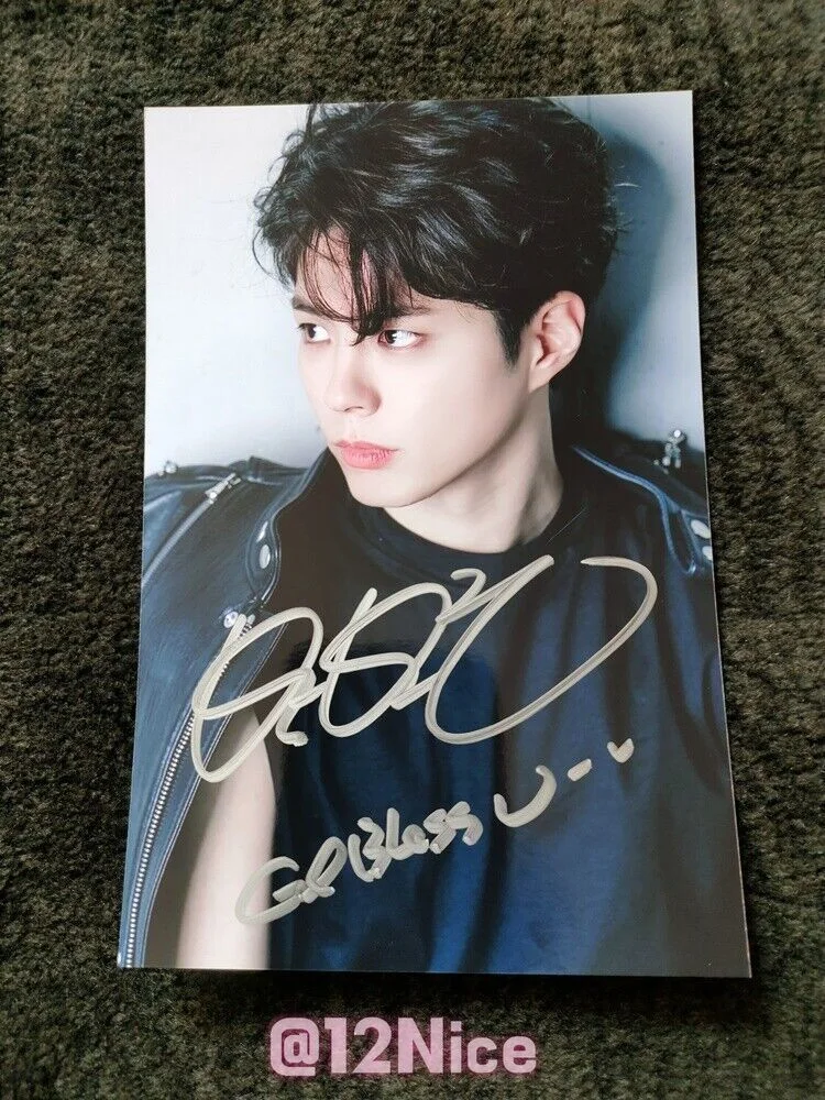 PARK BO GUM Autographed Signed Photo Autographs 4*6 inch K-POP 2022, изображение 4