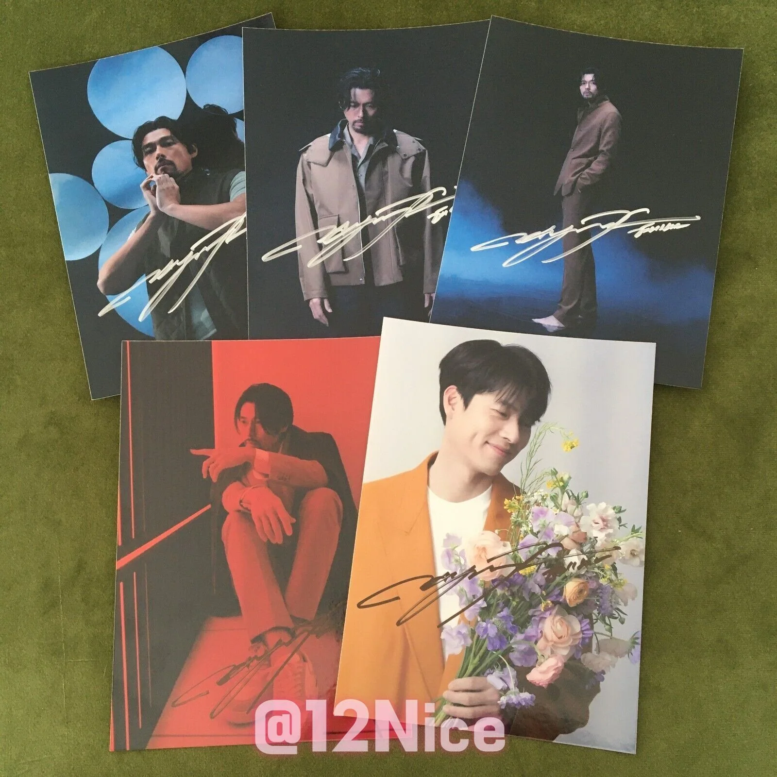 HYUN BIN Autographed Signed Photo 4*6 K-POP Collection GIFTS rare 2022, image 2