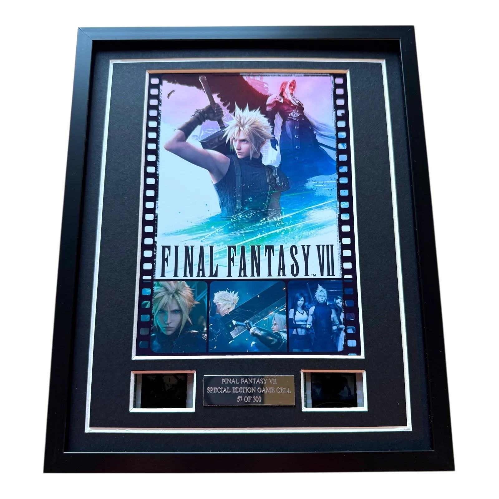 FINAL FANTASY VII (2020) FILM CELLS FRAMED VIDEO GAME MEMORABILIA INCLUDES COA, изображение 2
