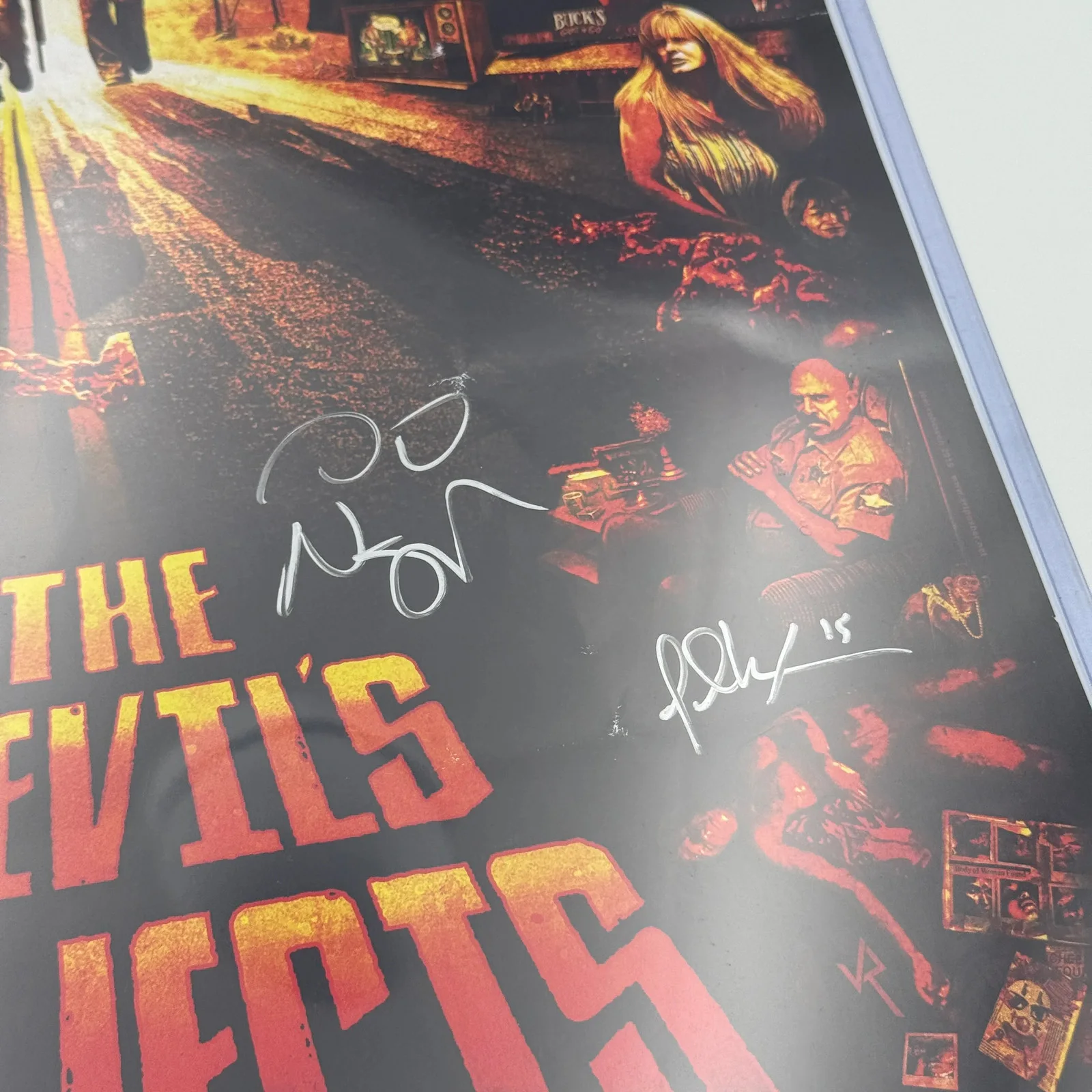 Sid Haig — Rob Zombie's The Devil's Rejects Sid Haig Signed 11x17 Poster, image 2