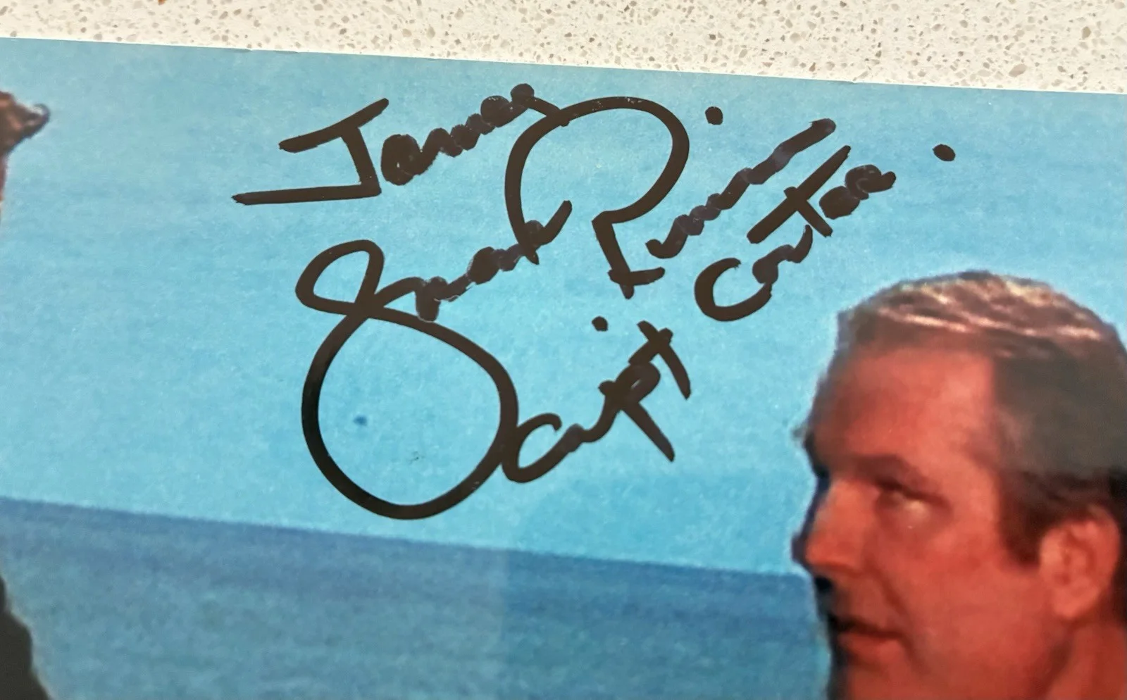 SHANE RIMMER *SIGNED IN PERSON - THE SPY WHO LOVED ME JAMES BOND -MEMORABILIA 03, изображение 2