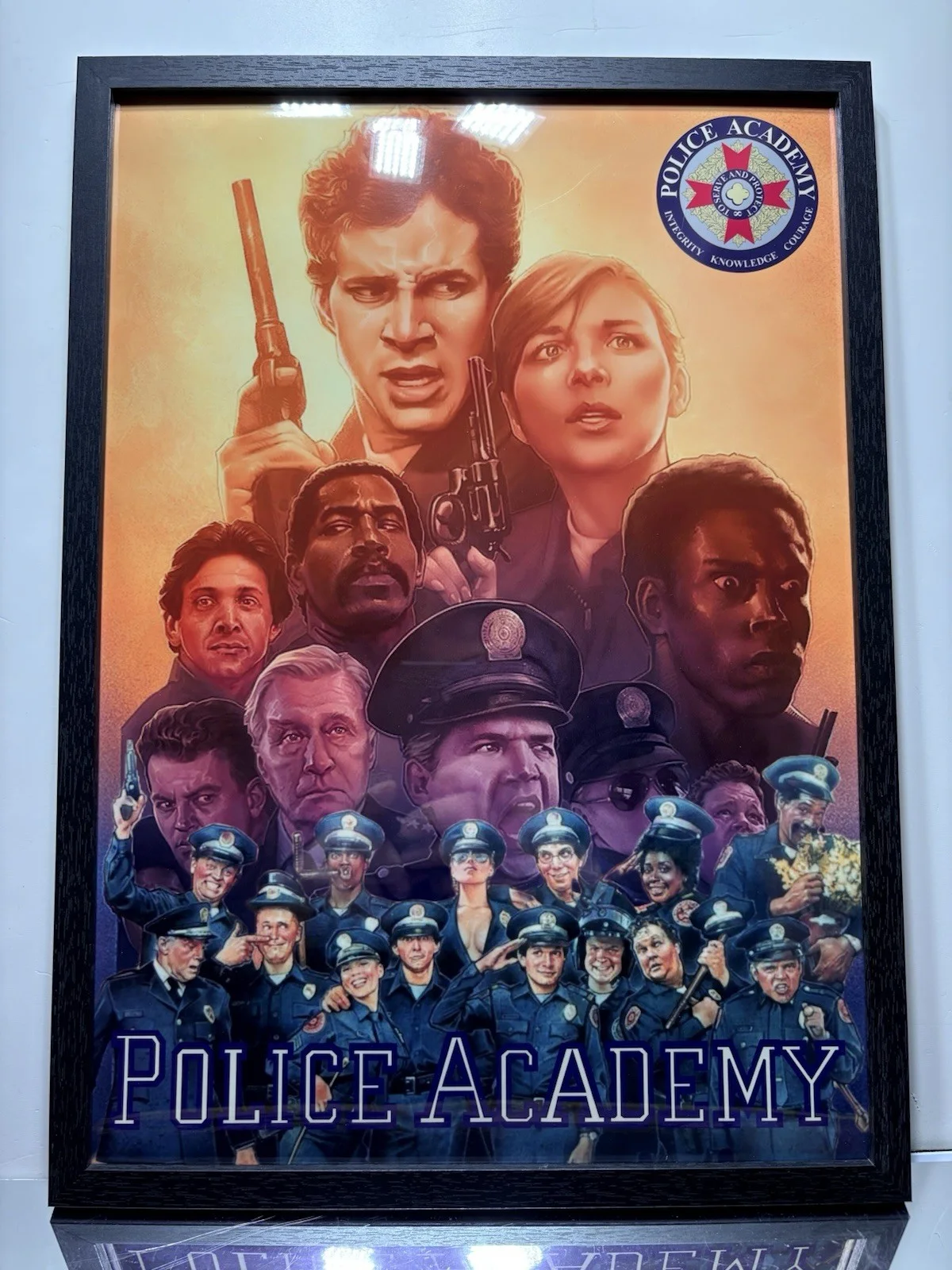 Police Academy A3 Sized Poster Frame, image 2