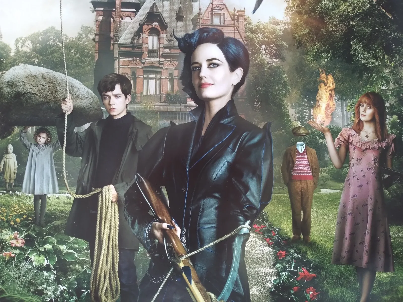 Miss Peregrine's Home for Peculiar child original movie 2016 poster US one sheet, изображение 2
