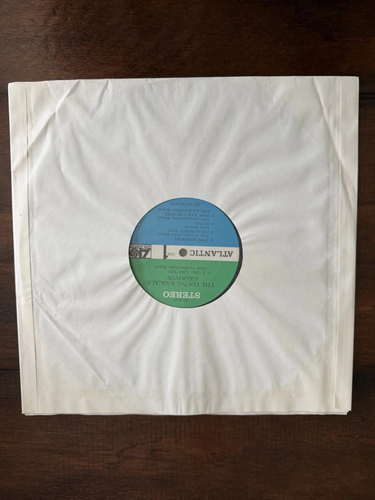 FELIX CAVALIERE Signed Lp THE YOUNG RASCALS Groovin SD 8148 Atlantic Excellent, изображение 3