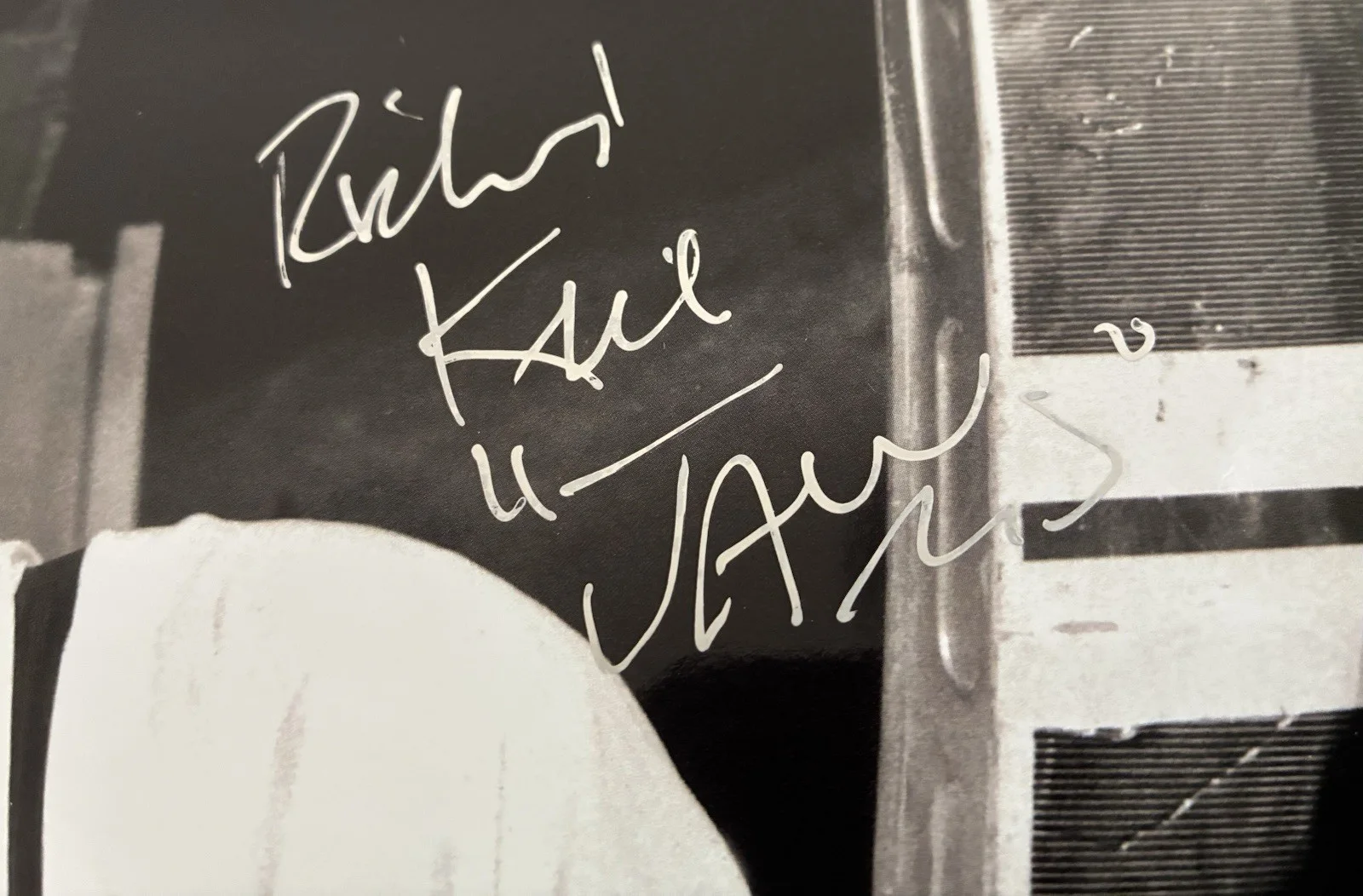 RICHARD KIEL & BLANCHE RAVALEC *SIGNED IN PERSON JAWS MOONRAKER -MEMORABILIA 03, изображение 2