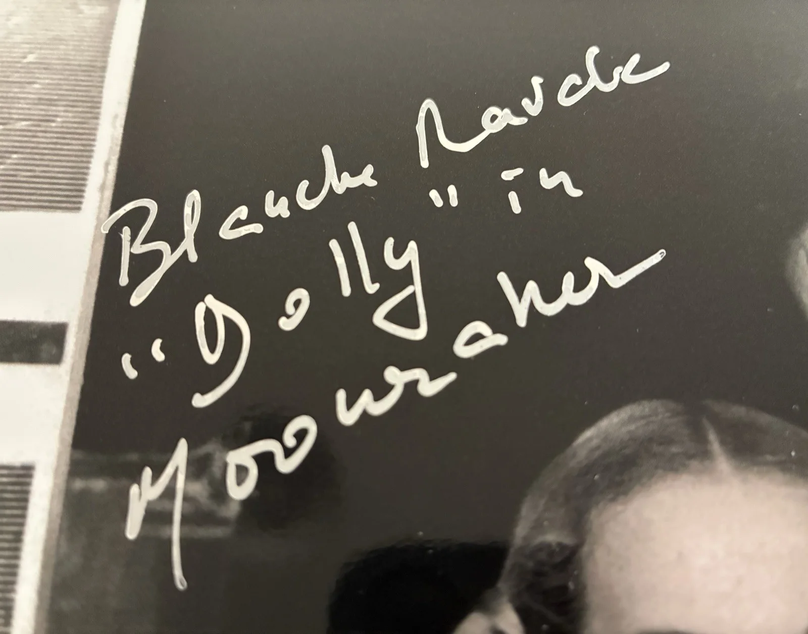 RICHARD KIEL & BLANCHE RAVALEC *SIGNED IN PERSON JAWS MOONRAKER -MEMORABILIA 03, изображение 3