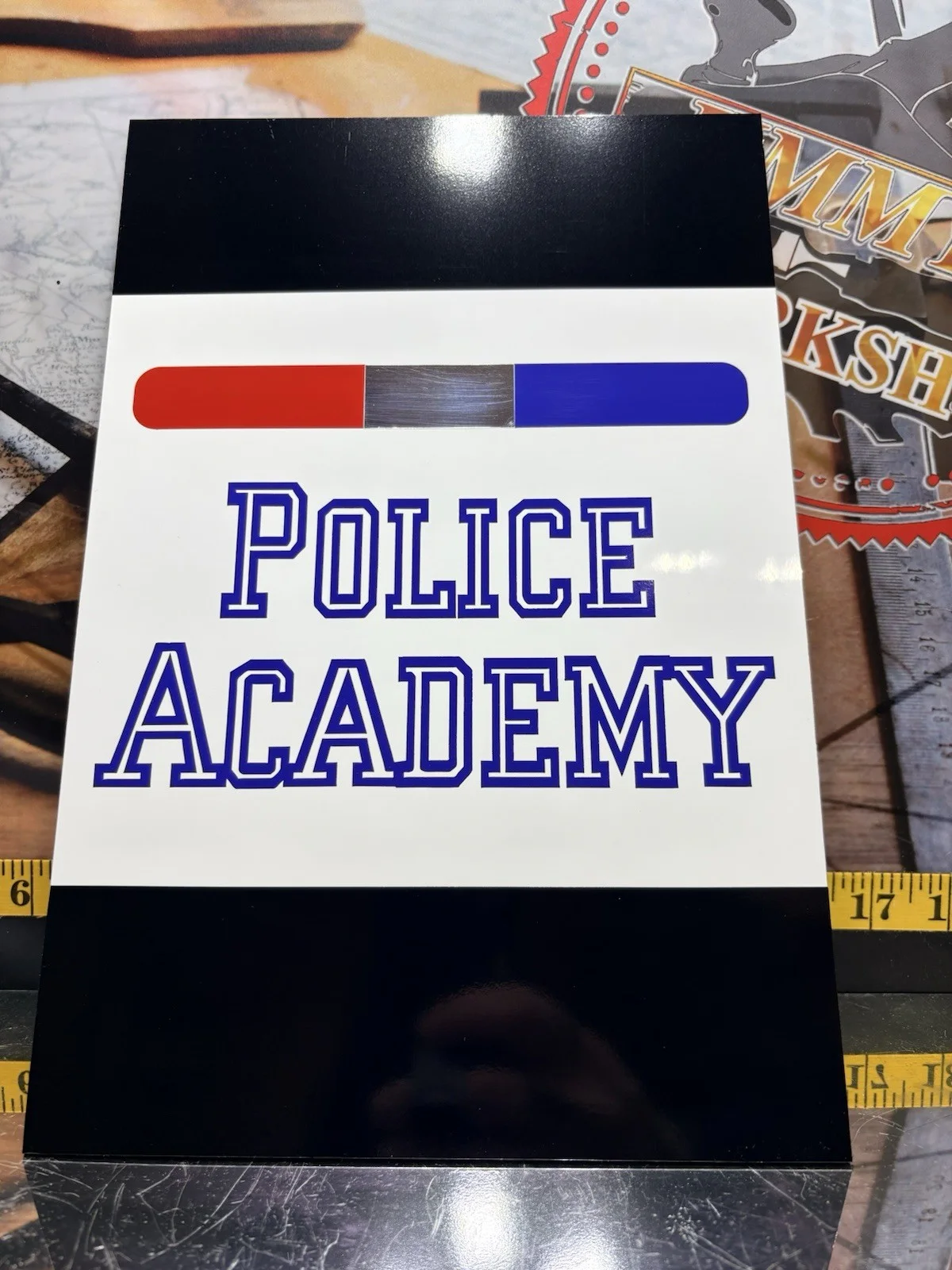 Police Academy Sign Board, image 2