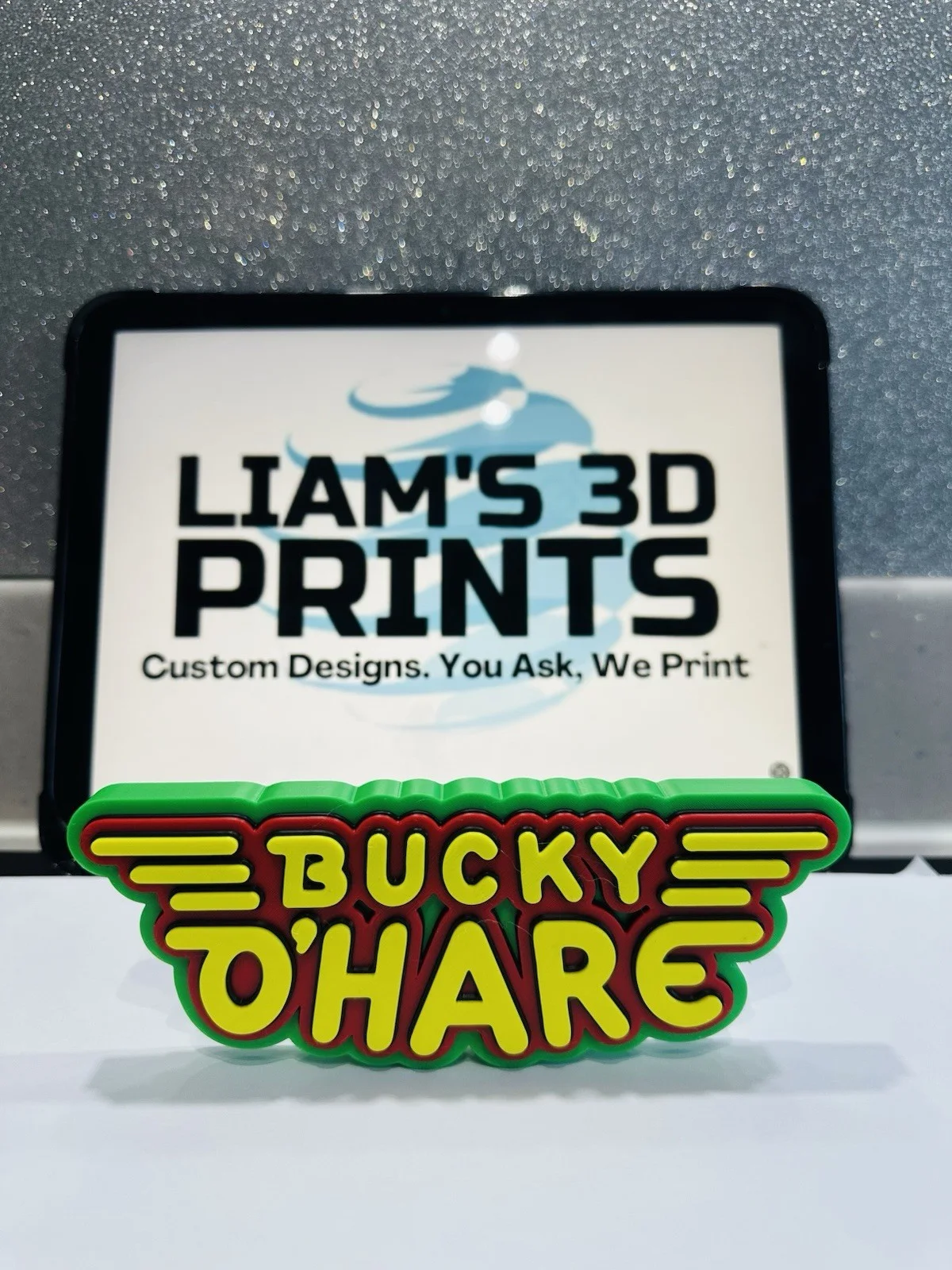 Decorative Bucky O' Hare logo Sign Display Figures, image 2
