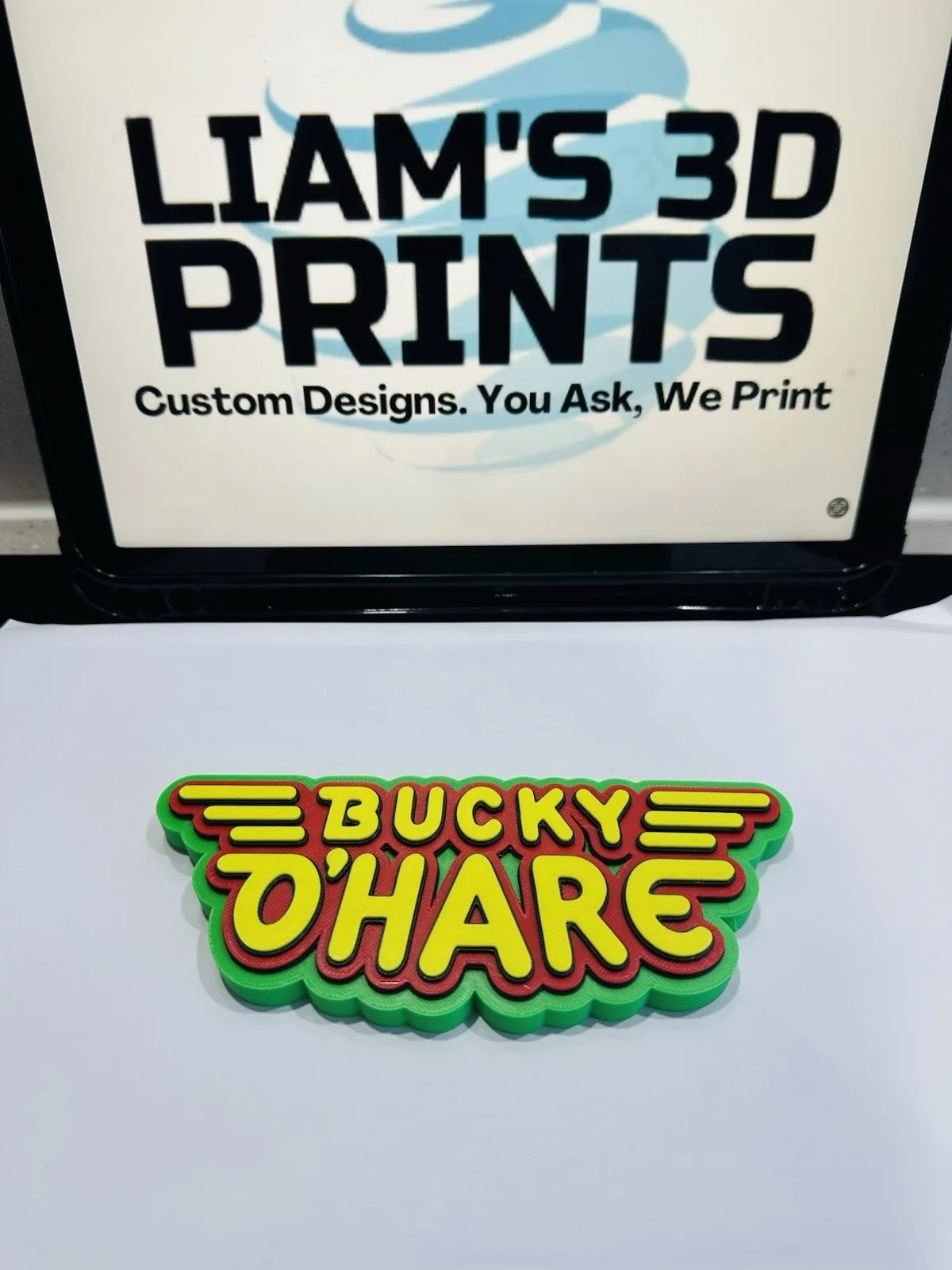 Decorative Bucky O' Hare logo Sign Display Figures, image 4