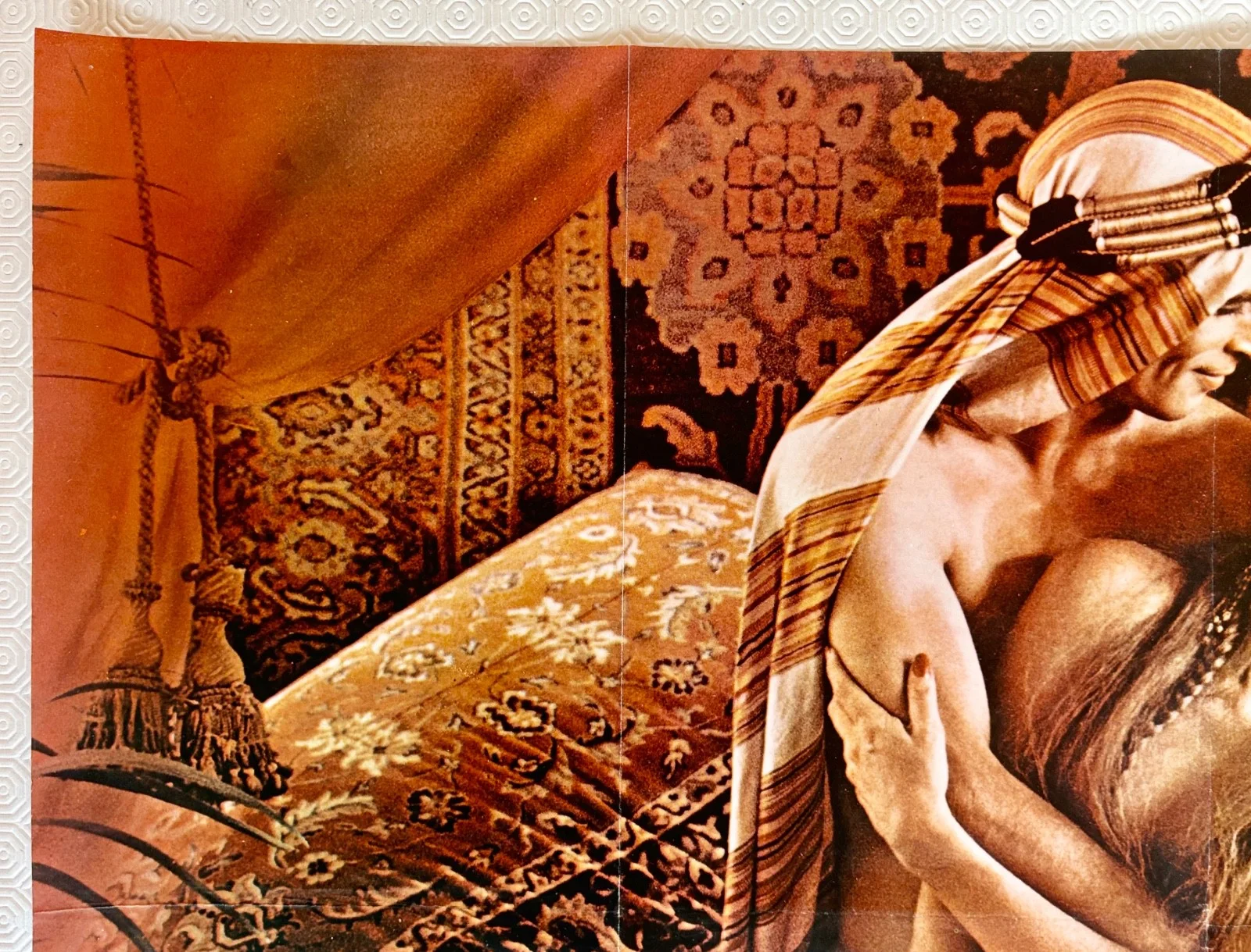 Valentino Original 1977 Movie Quad Poster Rudolf Nureyev Leslie Caron, image 5