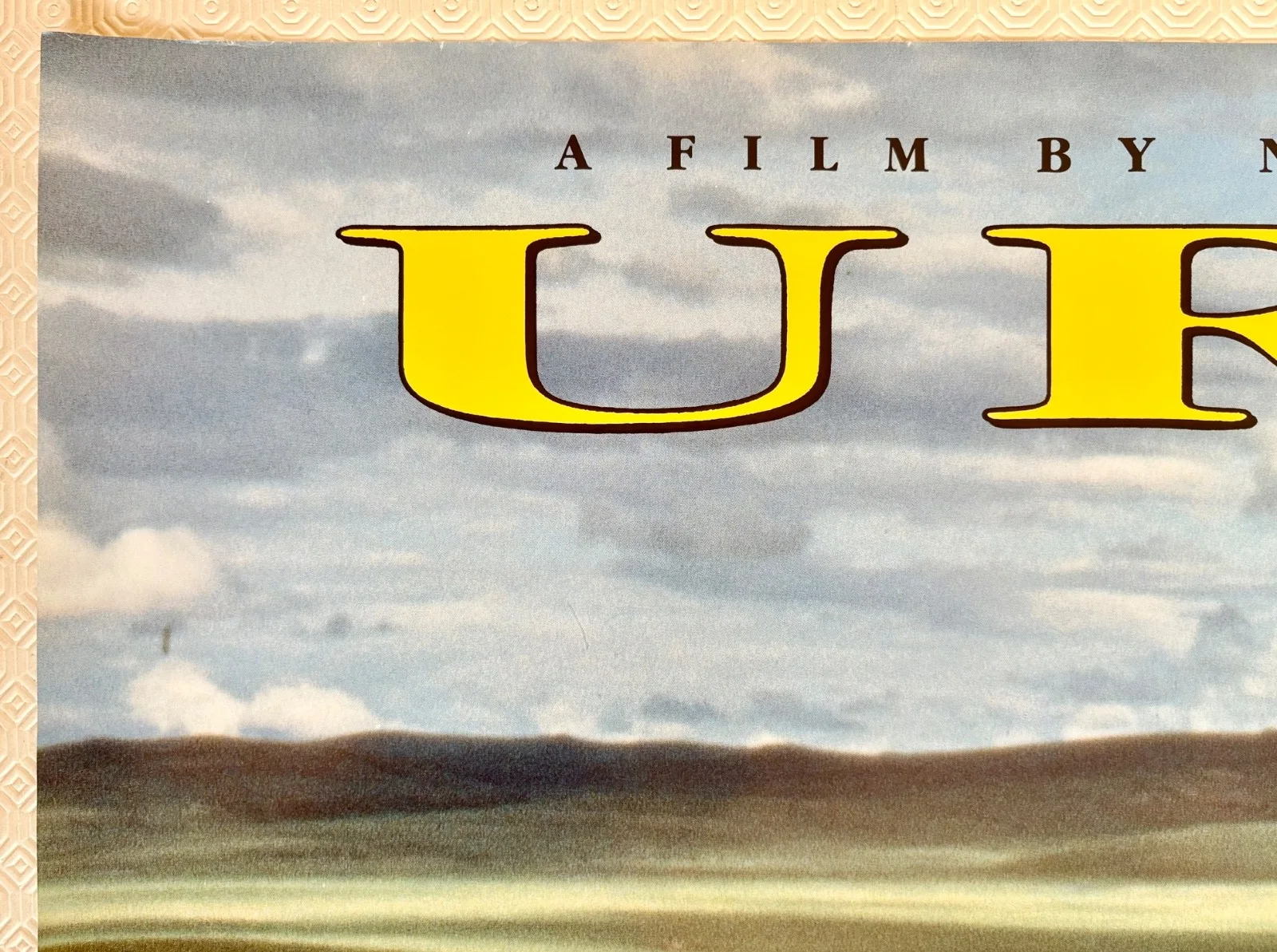 URGA aka Close To Eden Original 1992 Movie Quad Poster Nikita Mikhalkov, изображение 5