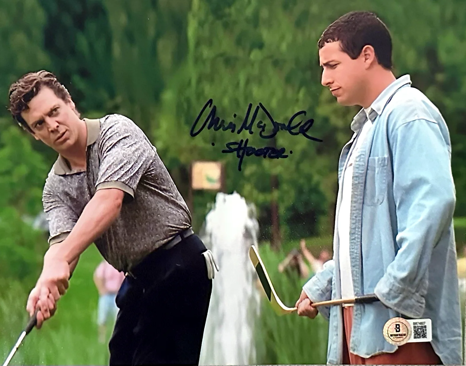 Christopher McDonald — Christopher McDonald Signed 8x10 Photo Happy Gilmore Inscribed "Shooter" BAS