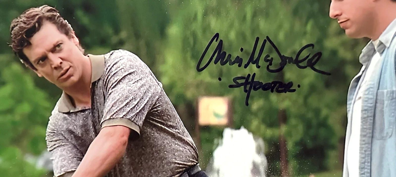 Christopher McDonald — Christopher McDonald Signed 8x10 Photo Happy Gilmore Inscribed "Shooter" BAS, image 2