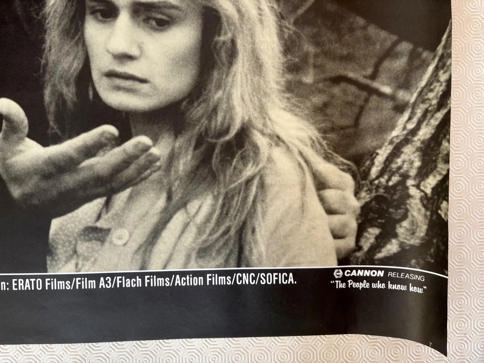Under Satan's Sun Original 1987 Quad Poster Gerard Depardieu Sandrine Bonnaire, изображение 3