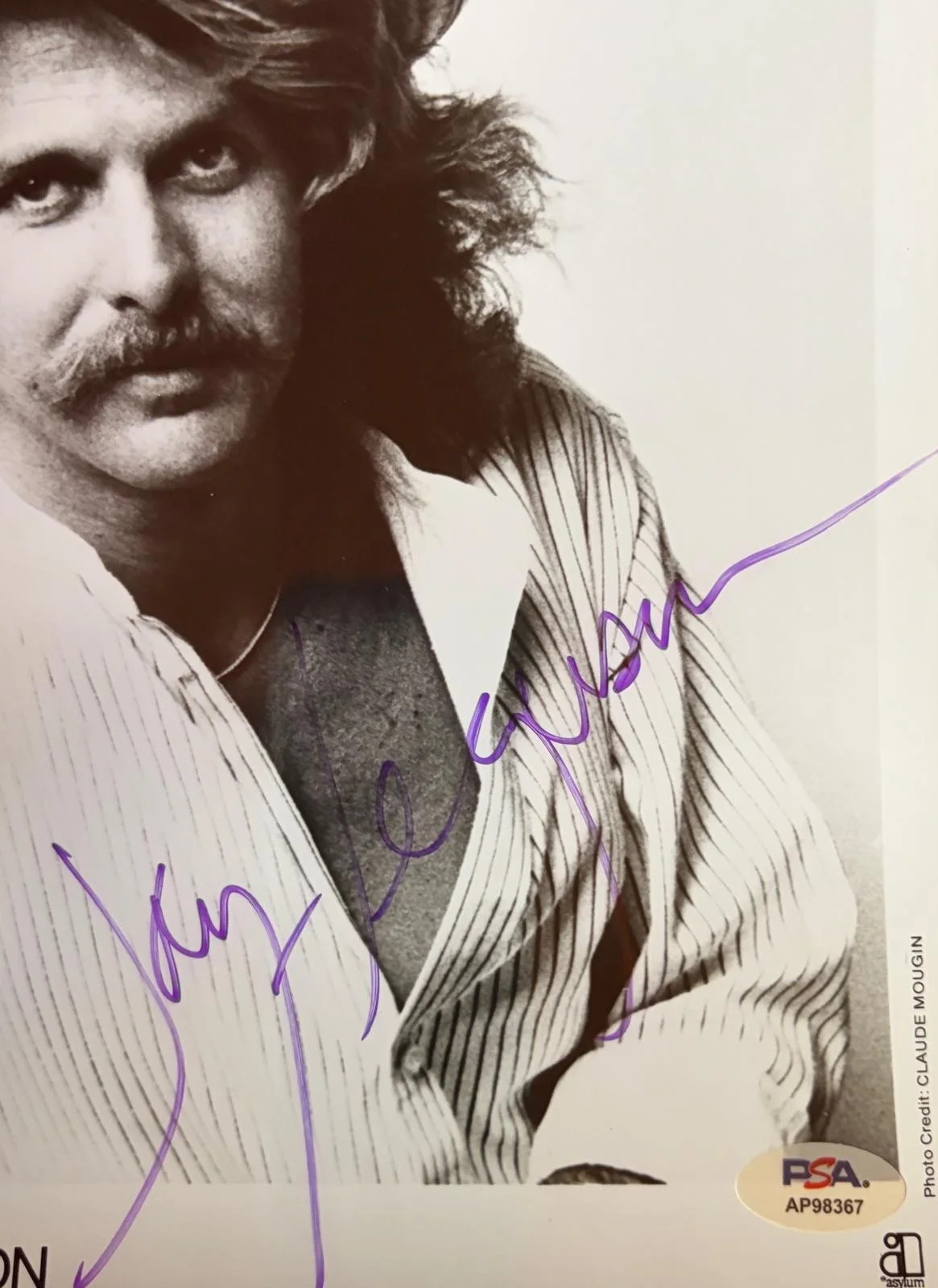 Jay R. Ferguson — JAY R. FERGUSON SIGNED 8X10 PHOTO THUNDER ISLAND SPIRIT & JO JO GUNNE PSA COA E, image 2