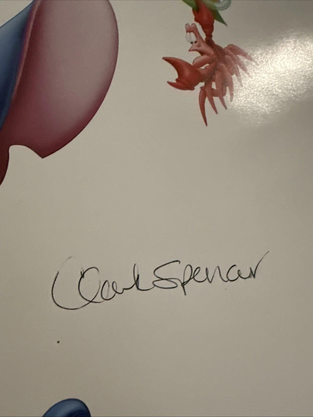 Chris Sanders — Disney LILO And Stitch Promo Poster Signed Clark Spencer Chris Sanders Deblois, изображение 2