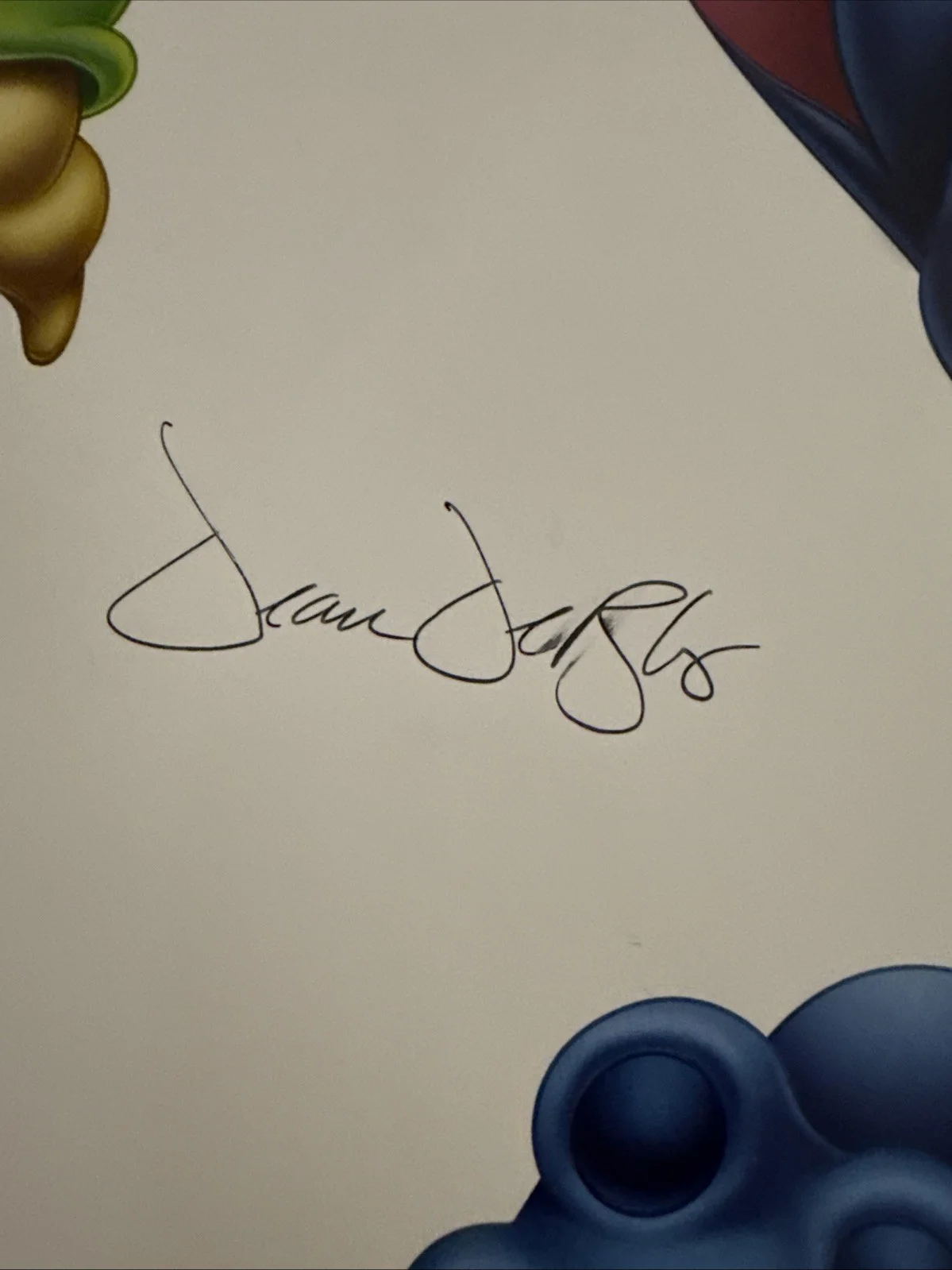 Chris Sanders — Disney LILO And Stitch Promo Poster Signed Clark Spencer Chris Sanders Deblois, изображение 4