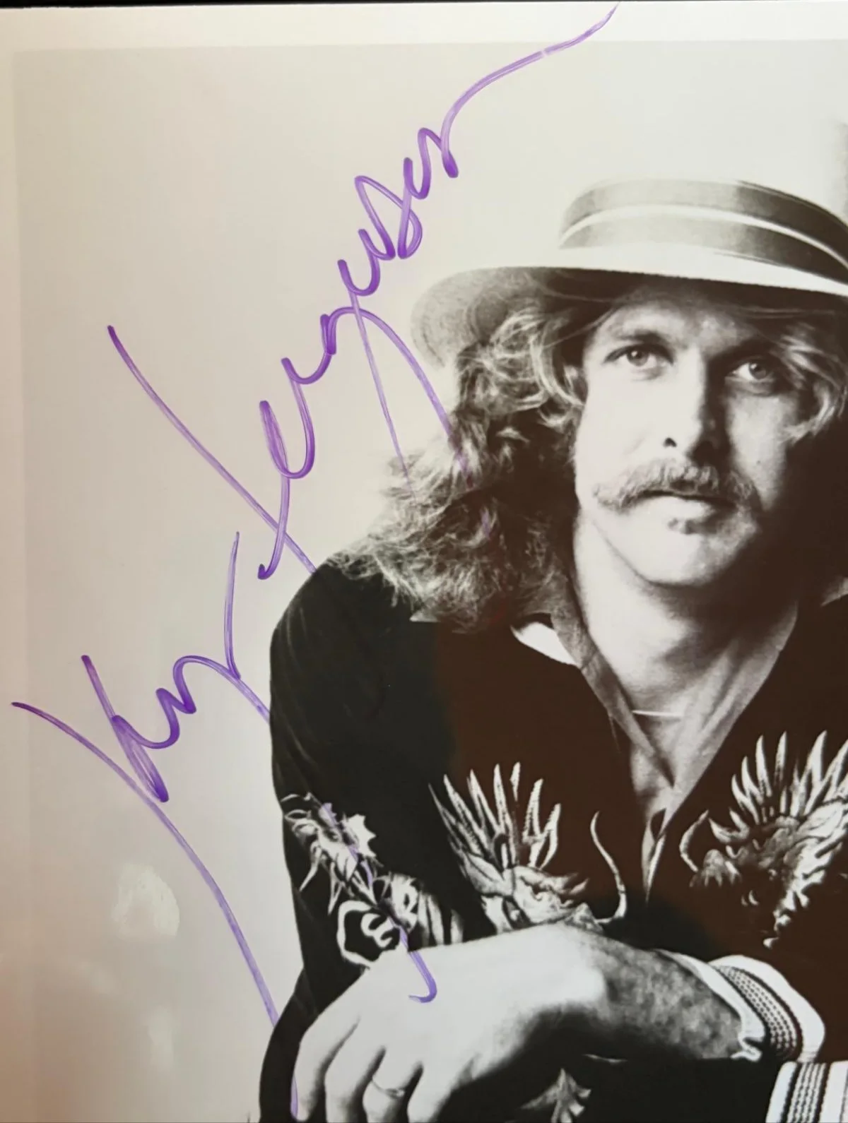 Jay R. Ferguson — JAY R. FERGUSON SIGNED 8X10 PHOTO THUNDER ISLAND SPIRIT & JO JO GUNNE PSA COA B, изображение 2