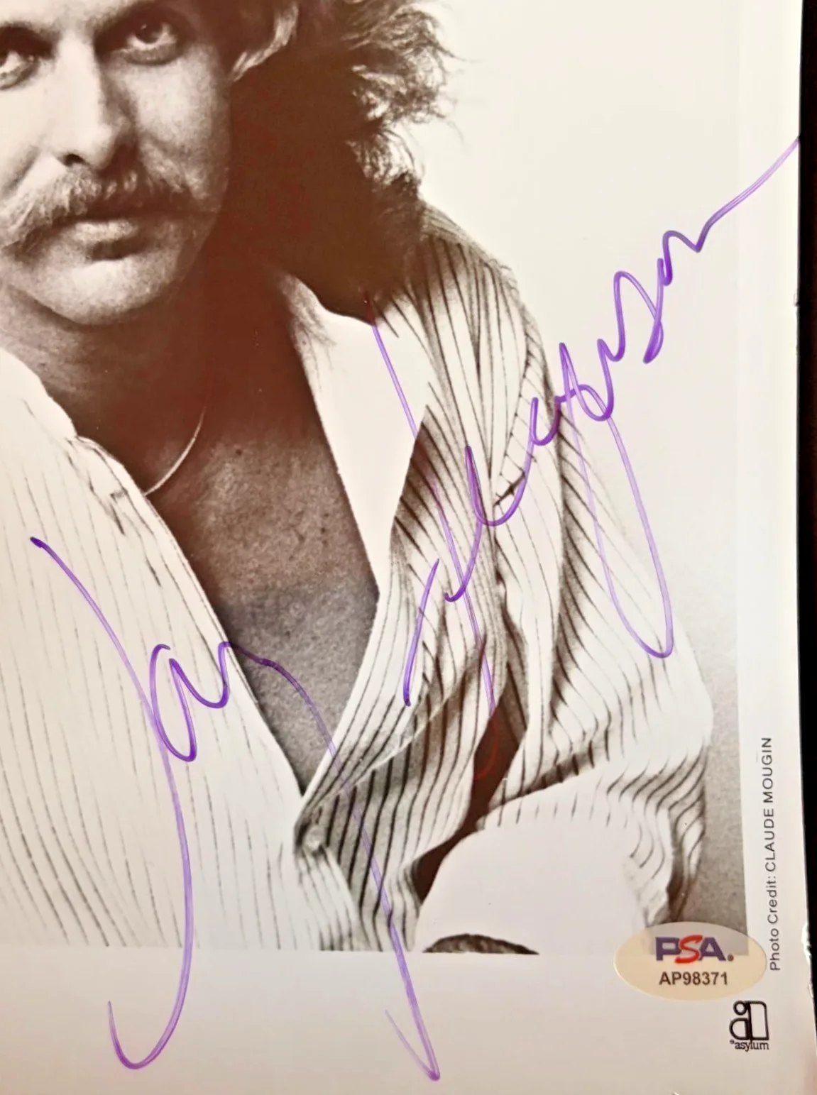 Jay R. Ferguson — JAY R. FERGUSON SIGNED 8X10 PHOTO THUNDER ISLAND SPIRIT & JO JO GUNNE PSA COA A, image 2