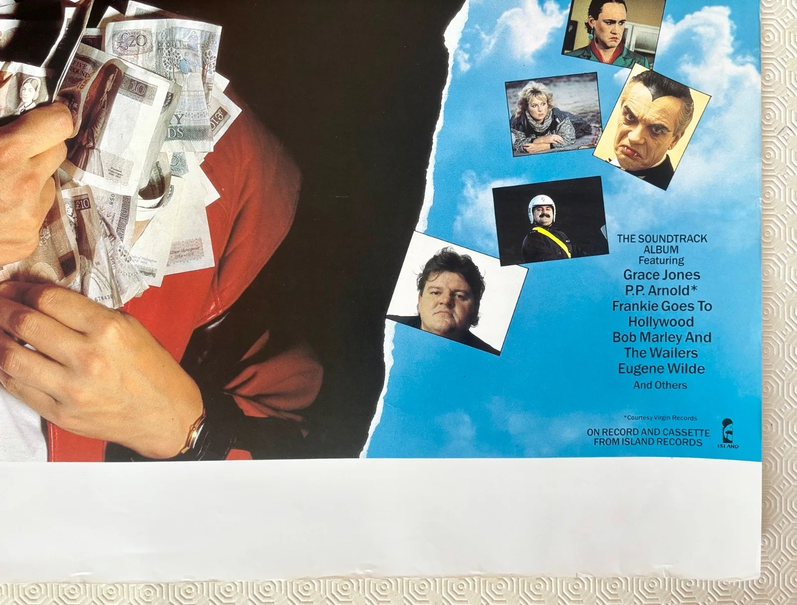 The Supergrass Original 1985 Quad Poster Adrian Edmundson Jennifer Saunders, image 3
