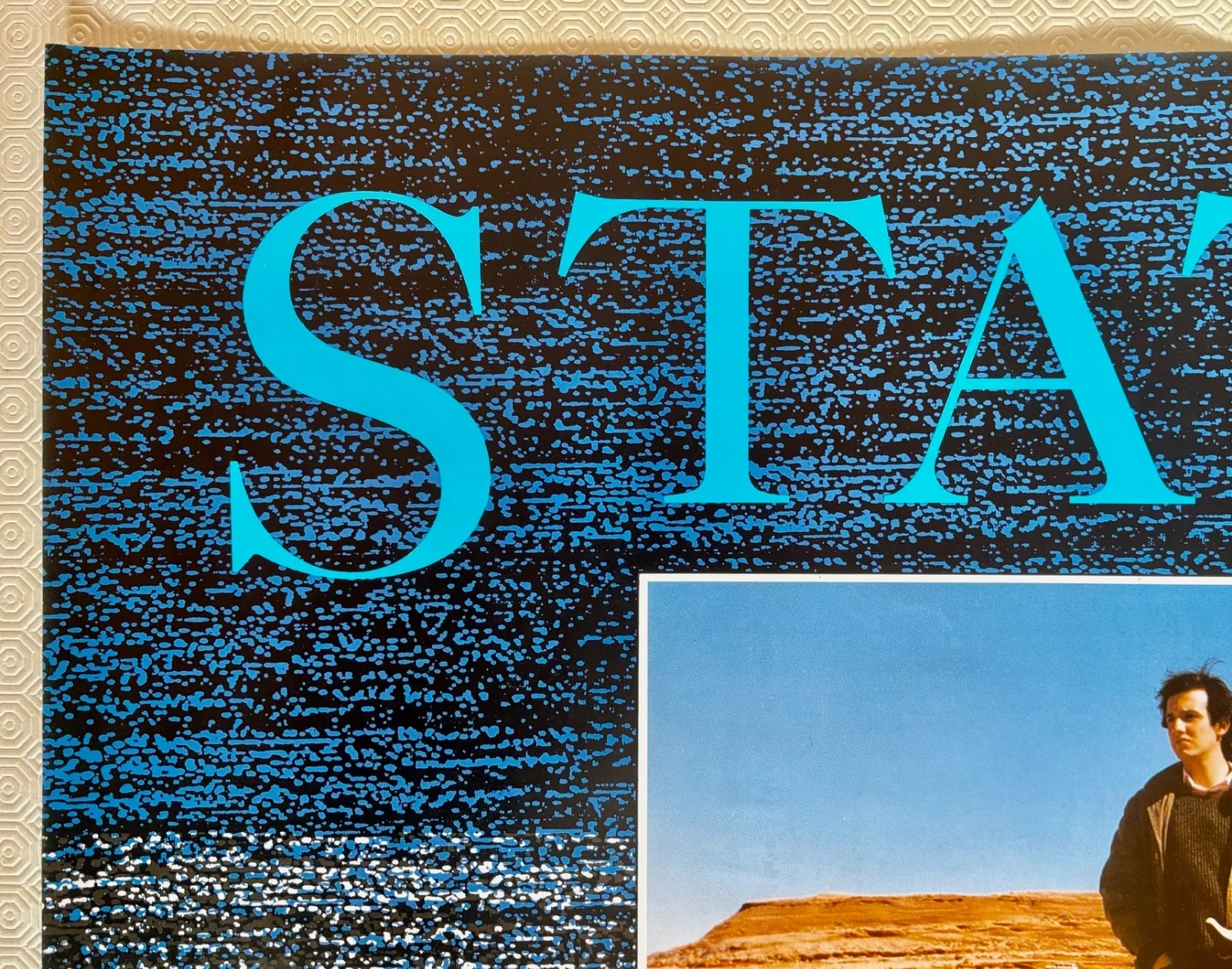 Static Original 1985 Movie Quad Poster Keith Gordon Amanda Plummer Mark Romanek, image 5