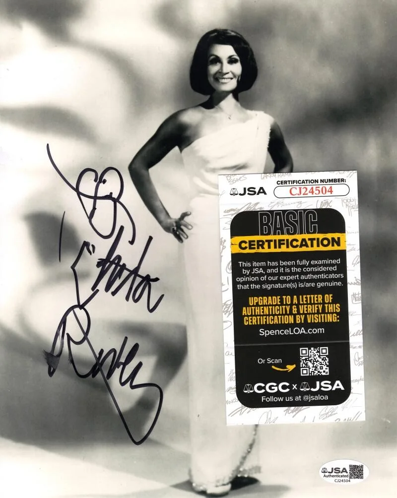 Chita Rivera — Chita Rivera Signed Autograph 8x10 Photo - Broadway Chicago West Side Story JSA, изображение 2