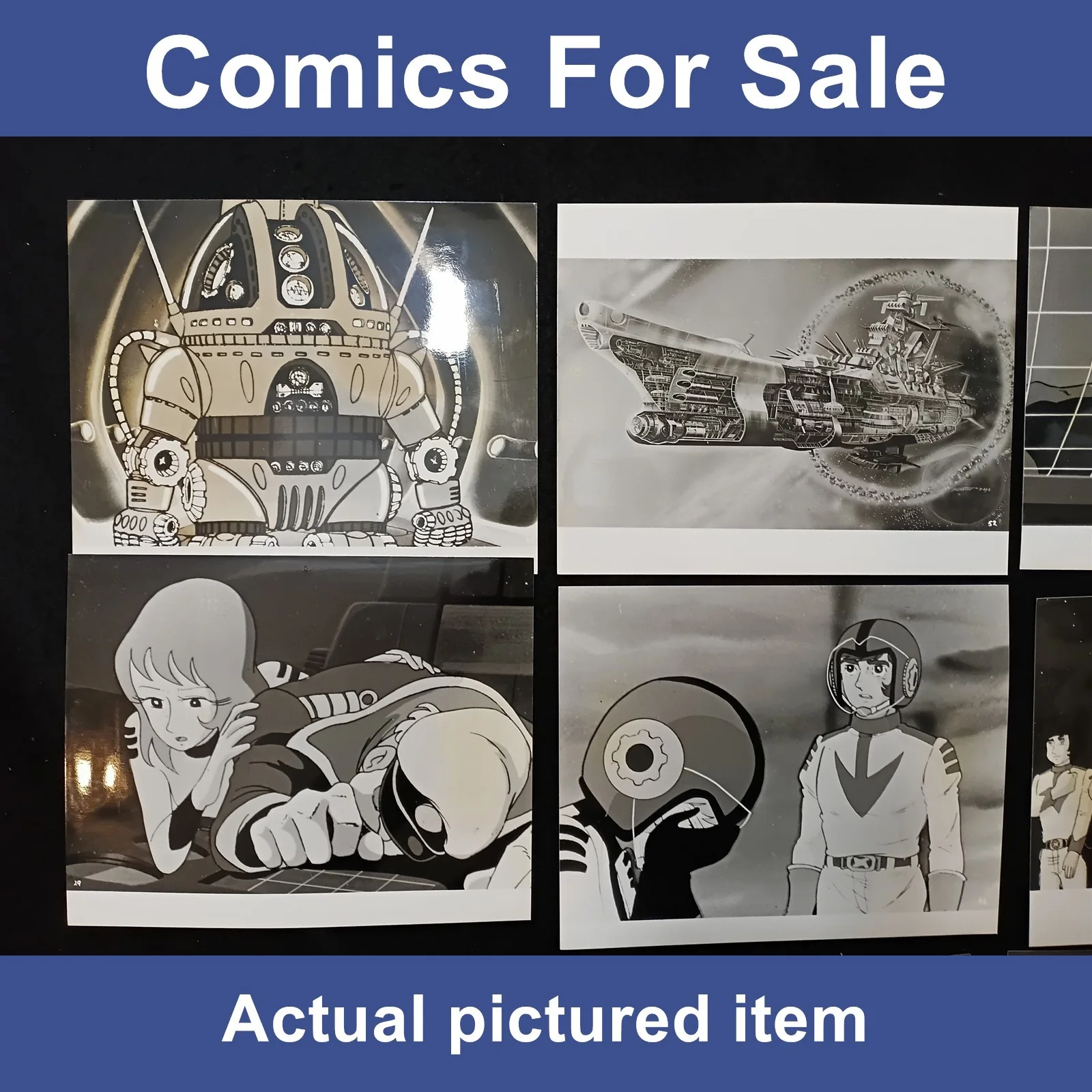 Space Cruiser set of 14 promo photos - Yoshinobu Nishizaki RARE (LOT#14451), изображение 2