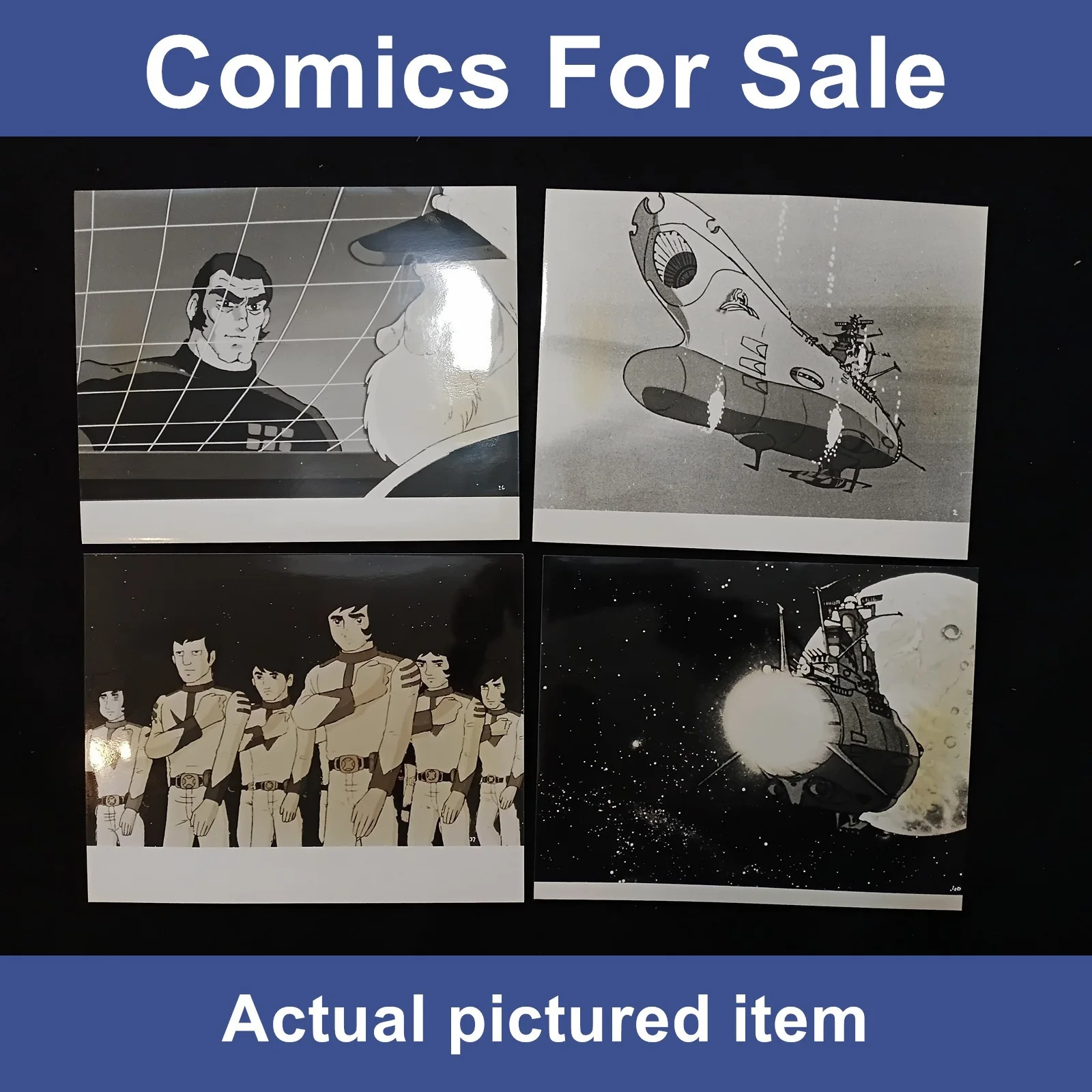 Space Cruiser set of 14 promo photos - Yoshinobu Nishizaki RARE (LOT#14451), изображение 4
