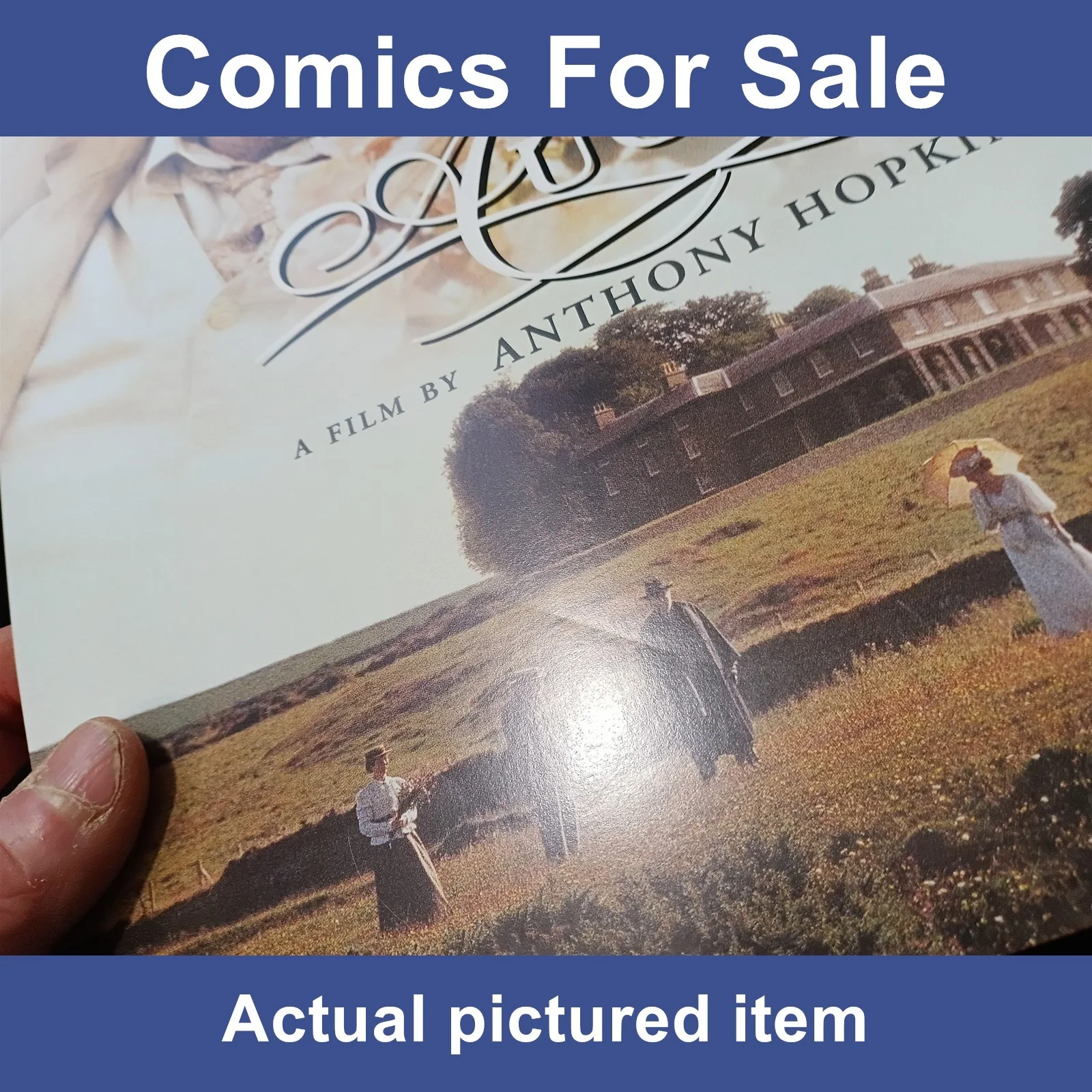 August a film by Anthony Hopkins movie - Original Press Brochure (LOT#14459), изображение 2