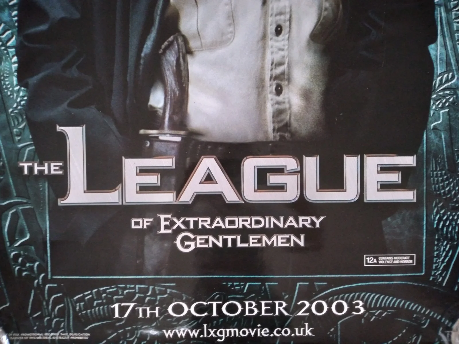 The League of Extraordinary Gentlemen original movie 2003 poster US one sheet, изображение 2