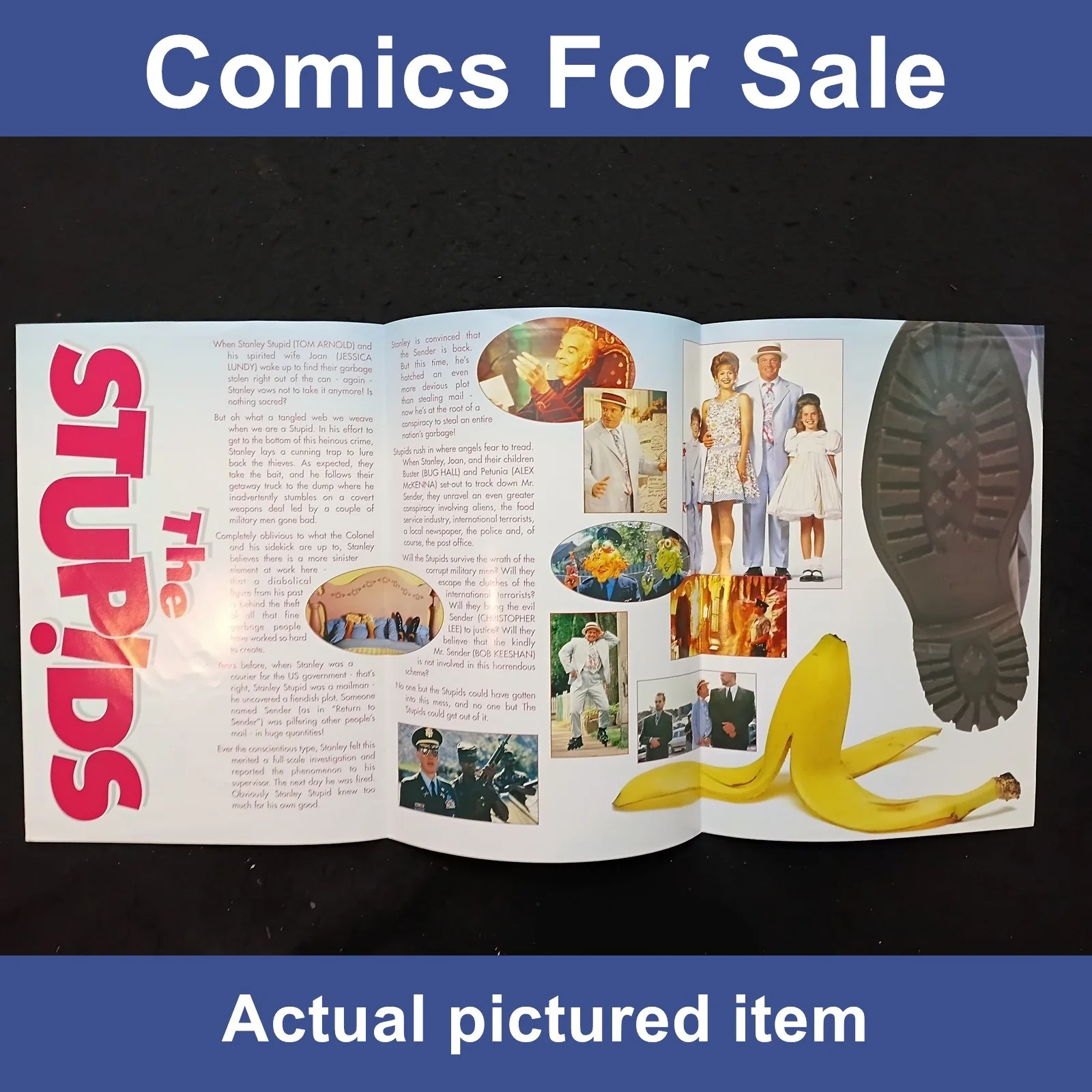 The Stupids movie - Original Press Brochure - Tom Arnold (LOT#14477), изображение 5