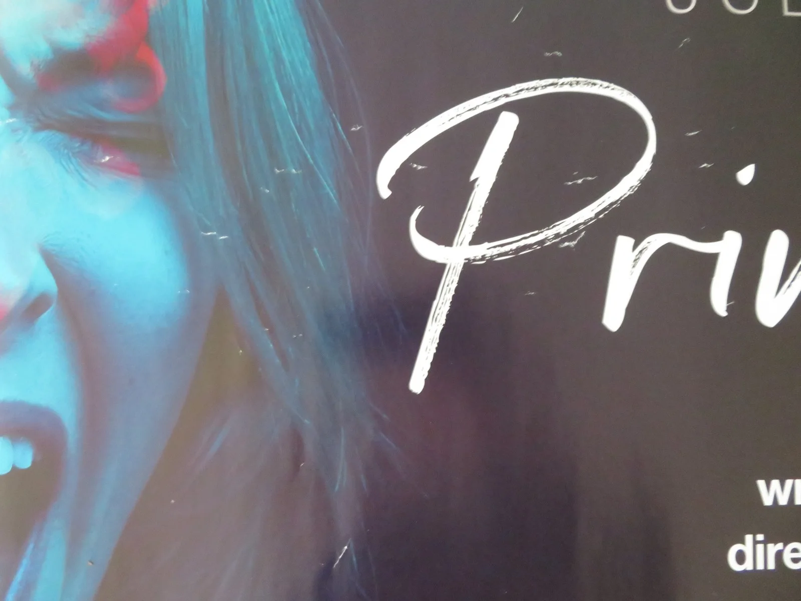 NATIONAL THEATRE LIVE: PRIMA FACIE UK QUAD ROLLED POSTER JODIE COMER 2022, изображение 2