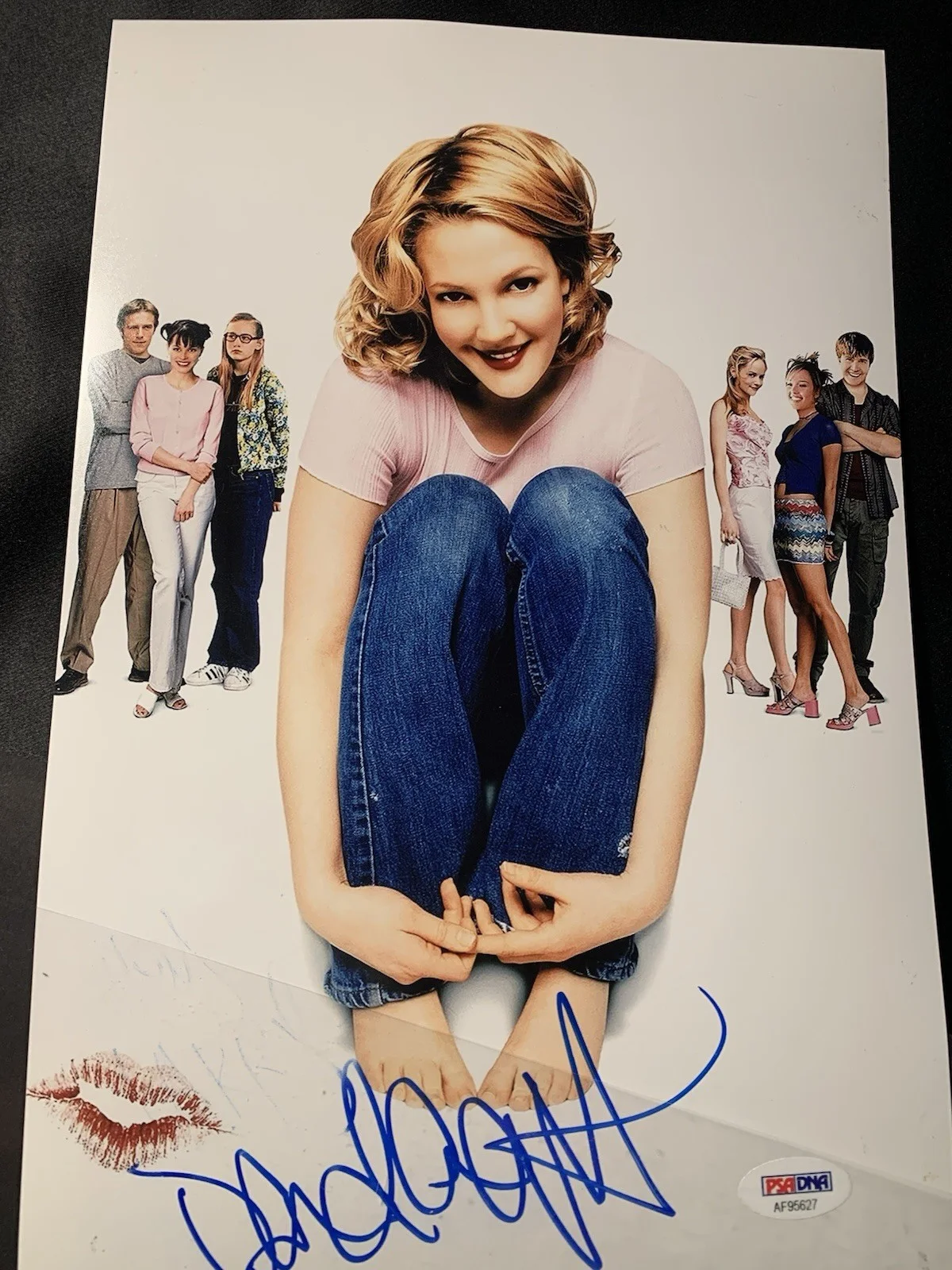 david arquette signed Never Been Kissed Photo 12x10 PSA/DNA Coa *Please Read*, изображение 2