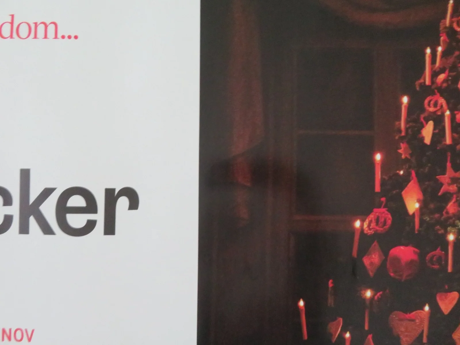 ROYAL BALLET AND OPERA: NUTCRACKER UK QUAD ROLLED POSTER MAYARA MAGRI 2025, image 2