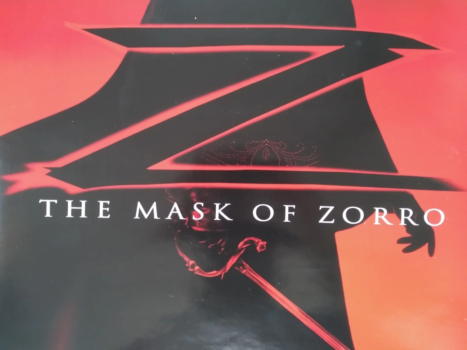 The Mask of Zorro original movie 1998 poster US one sheet, изображение 2