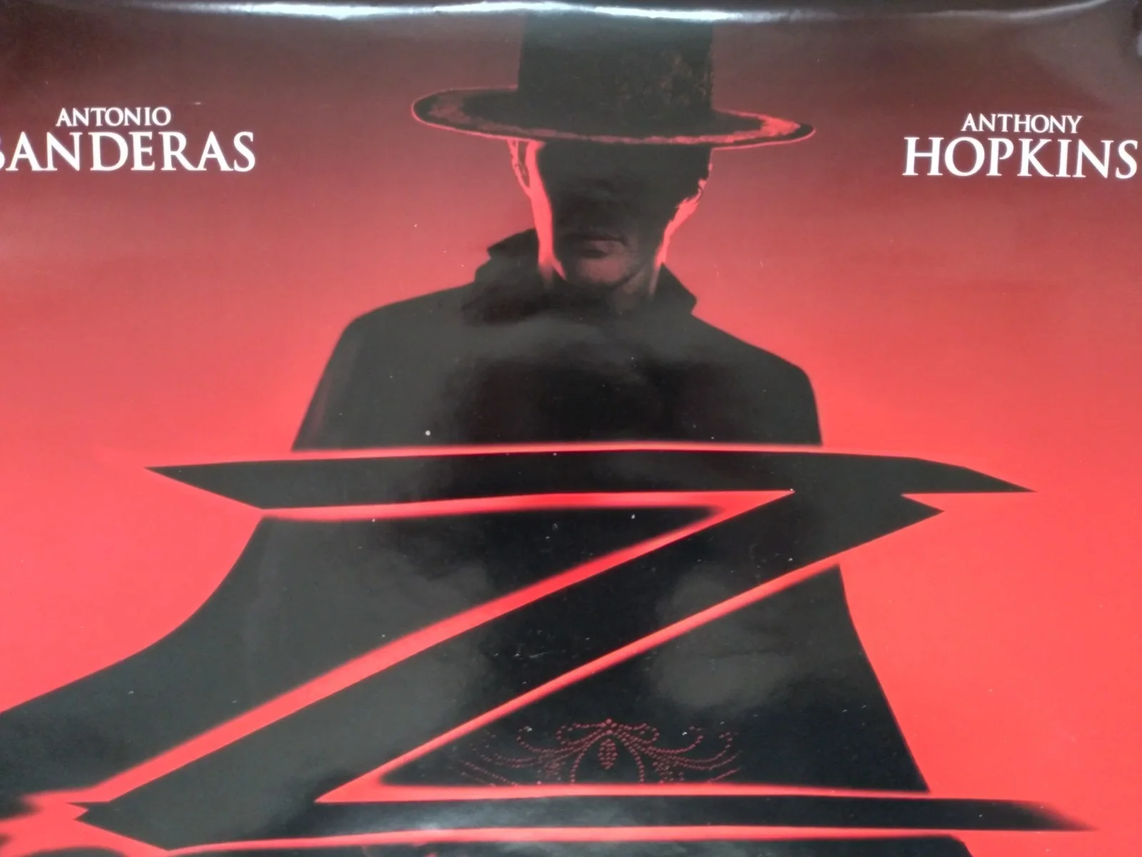 The Mask of Zorro original movie 1998 poster US one sheet, изображение 3