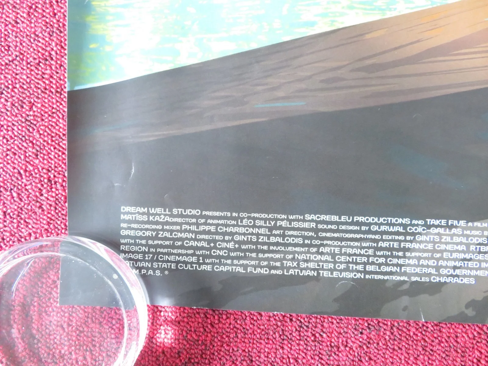 FLOW UK QUAD ROLLED POSTER GINTS ZILBALODIS THOMAS OLDMAN 2024, image 4