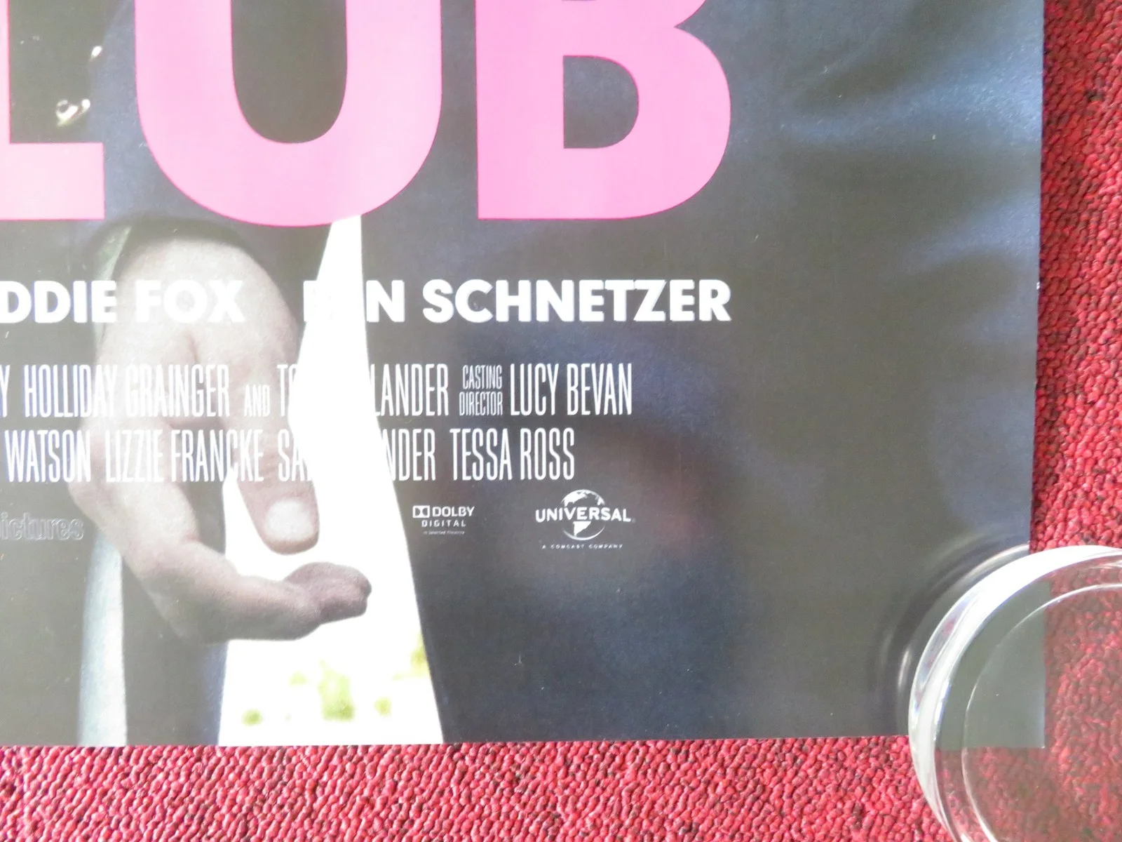 THE RIOT CLUB UK QUAD ROLLED POSTER SAM CLAFLIN MAX IRONS 2014, изображение 5
