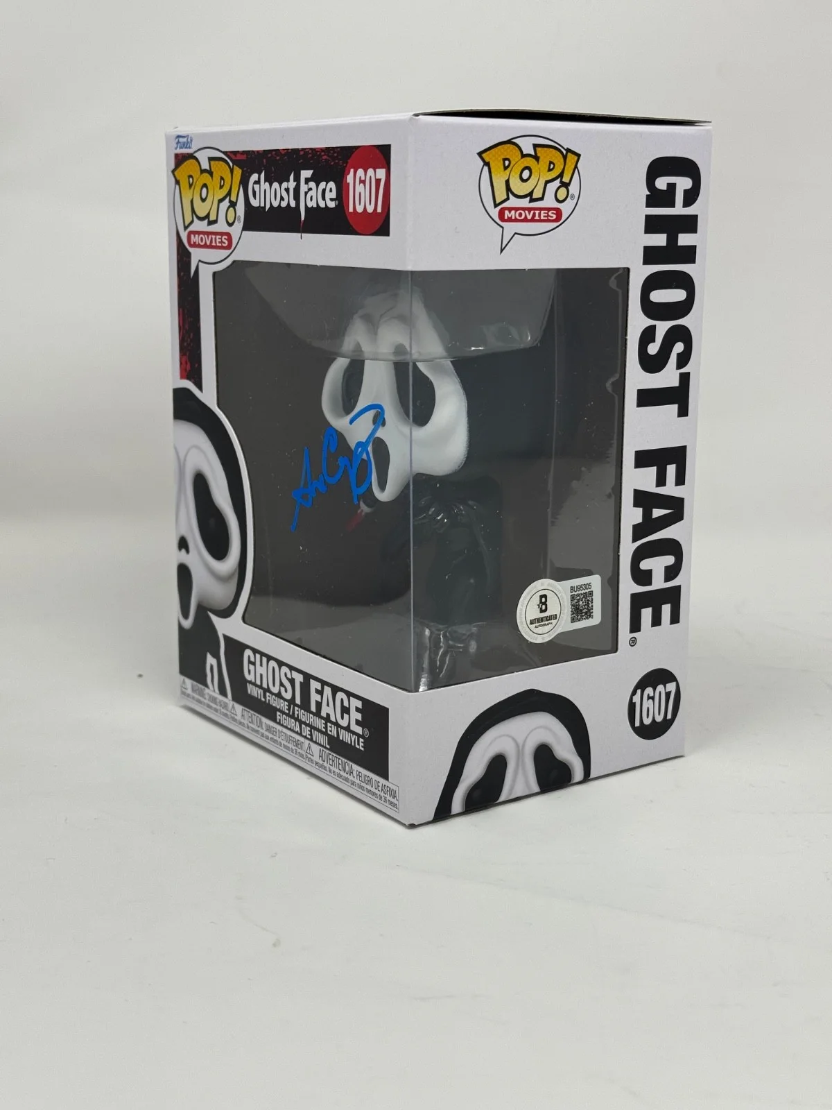 Anna Camp — Anna Camp Signed Scream 7 Ghost Face Funko Pop 1607 Autograph Horror Beckett COA, изображение 4