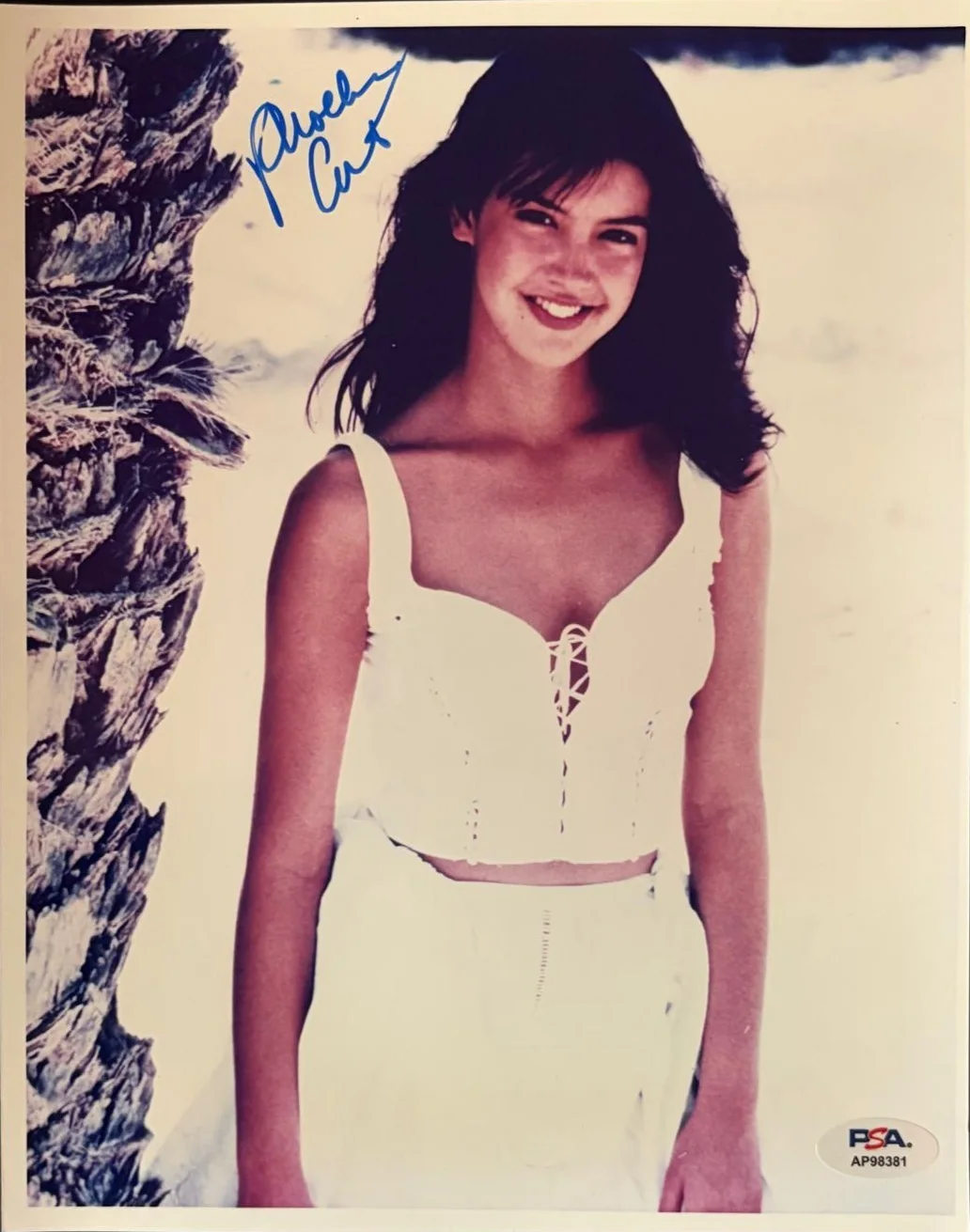 Phoebe Cates — PHOEBE CATES SIGNED AUTOGRAPHED 8X10 PHOTO SEXY HOT KLINE VINTAGE RARE PSA I