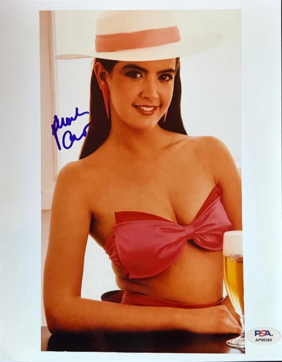 Phoebe Cates — PHOEBE CATES SIGNED AUTOGRAPHED 8X10 PHOTO SEXY HOT KLINE VINTAGE RARE PSA D