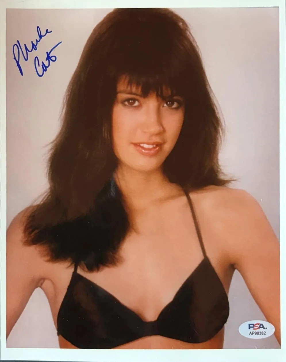 Phoebe Cates — PHOEBE CATES SIGNED AUTOGRAPHED 8X10 PHOTO SEXY HOT KLINE VINTAGE RARE PSA E